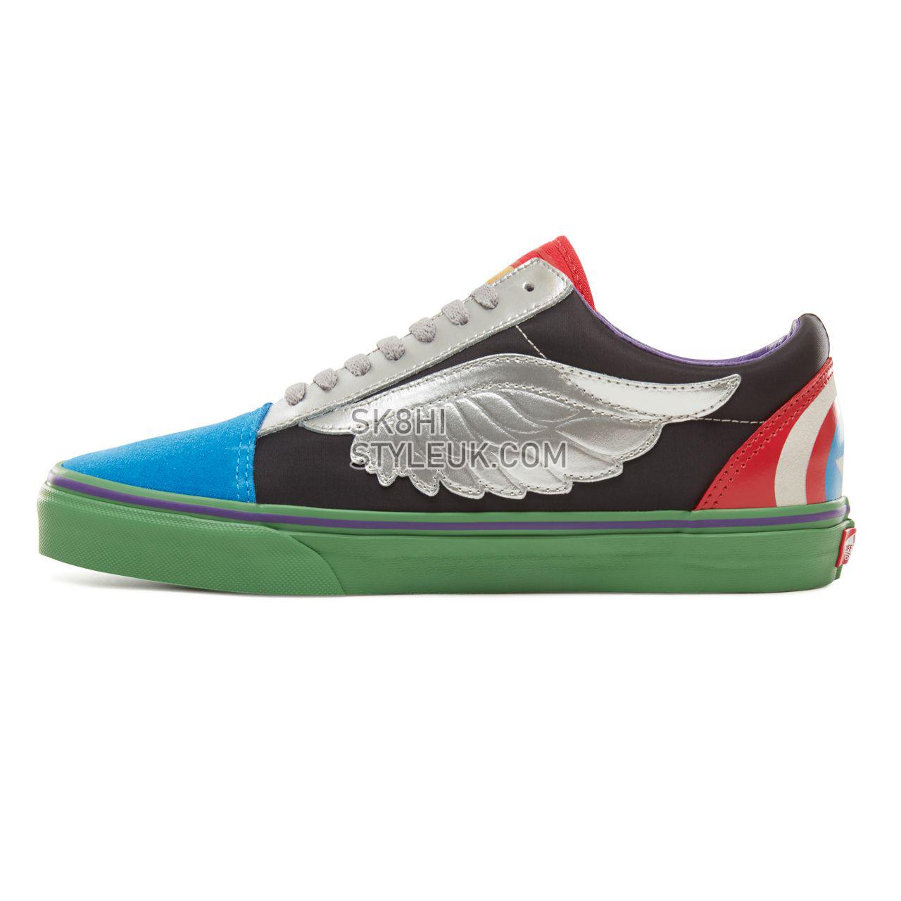 Vans X Marvel Old Skool Classic Mens Womens - (Marvel) Avengers/Multi VA38G1U3V Shoes