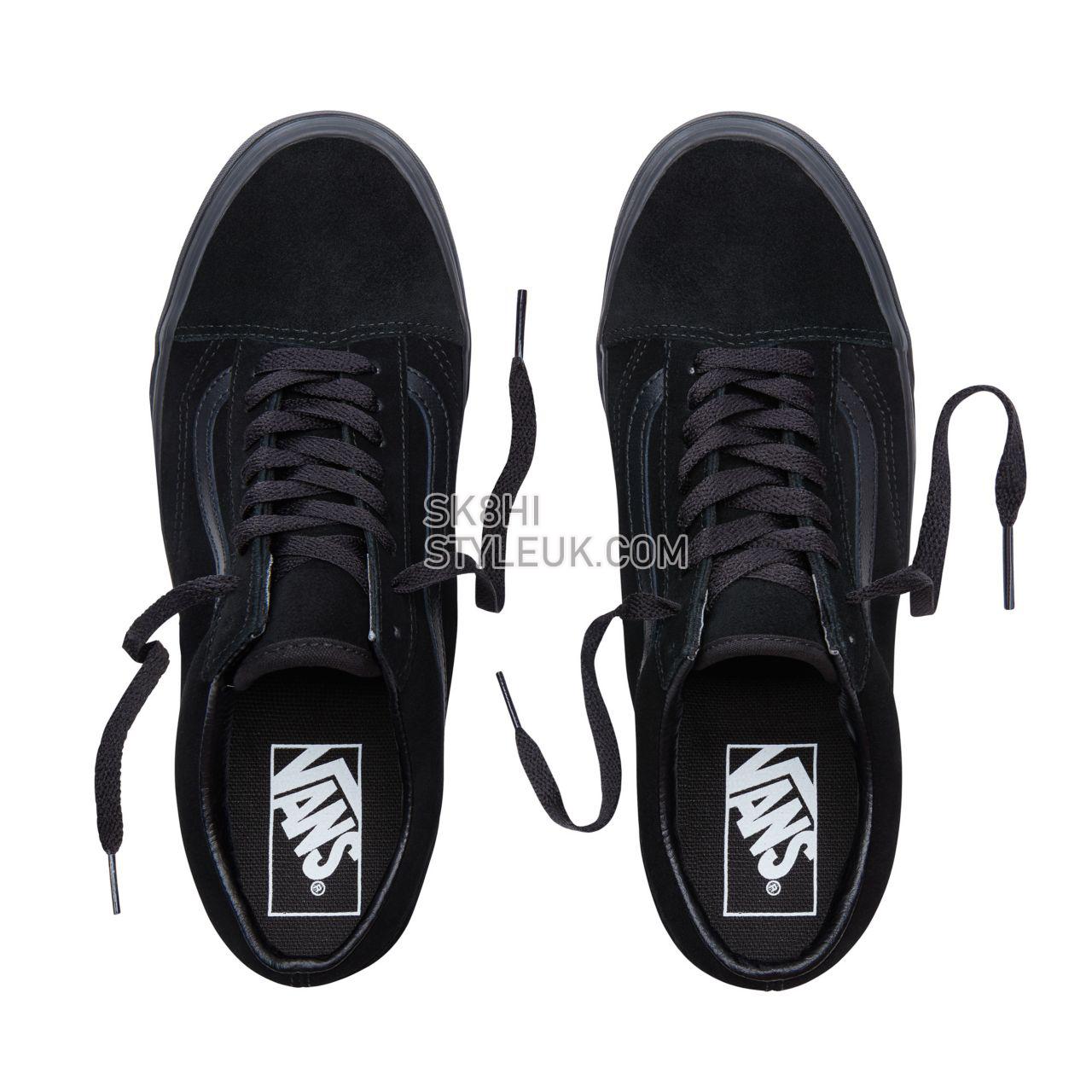 Vans Suede Old Skool Classic Mens Womens - Black VN0A38G1NRI Shoes