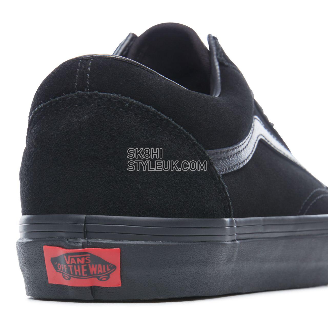 Vans Suede Old Skool Classic Mens Womens - Black VN0A38G1NRI Shoes