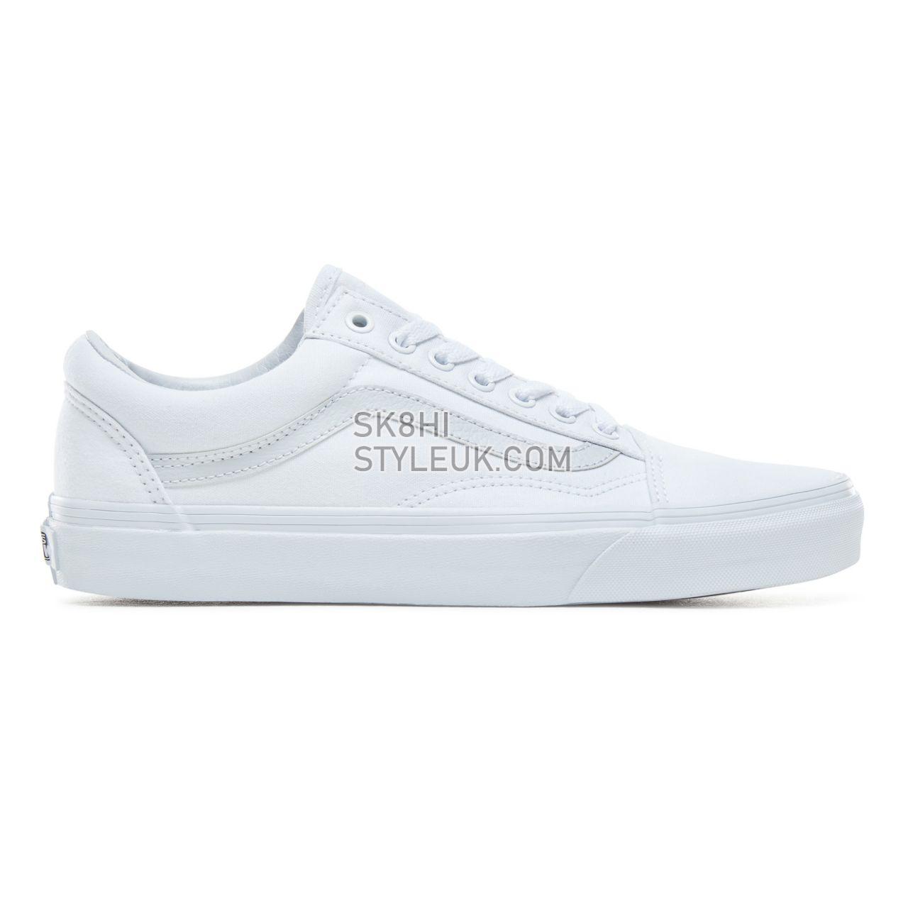 Vans Old Skool Classic Mens Womens - True White VN000D3HW00 Shoes