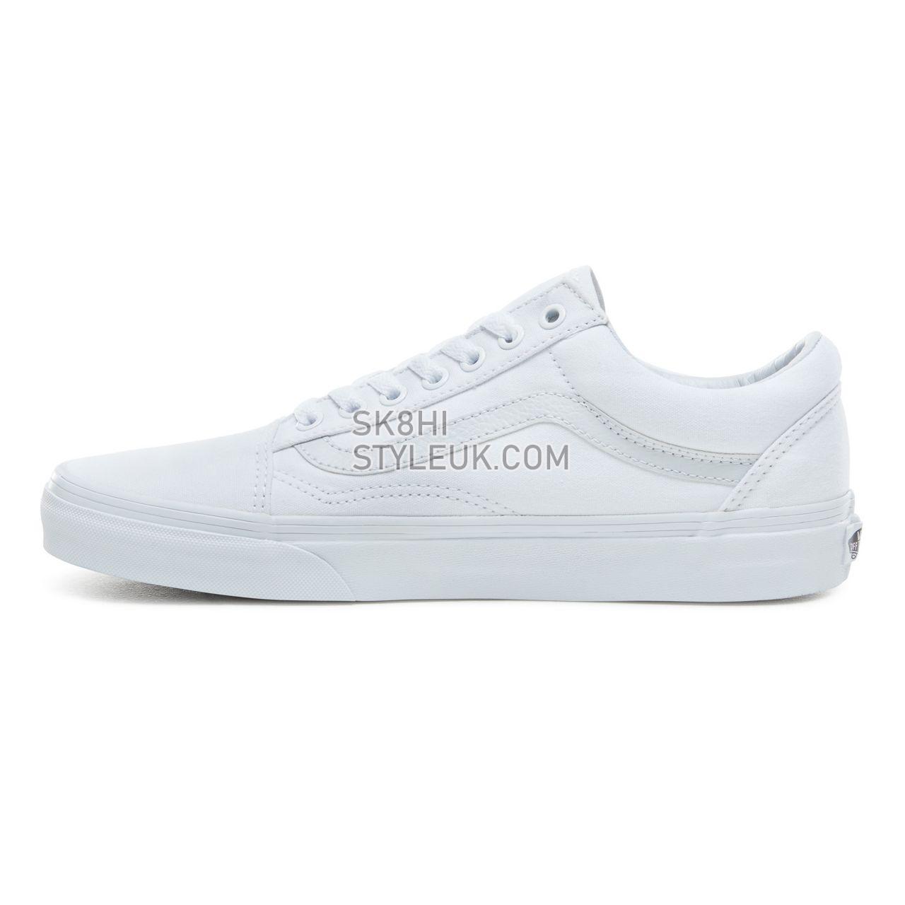 Vans Old Skool Classic Mens Womens - True White VN000D3HW00 Shoes