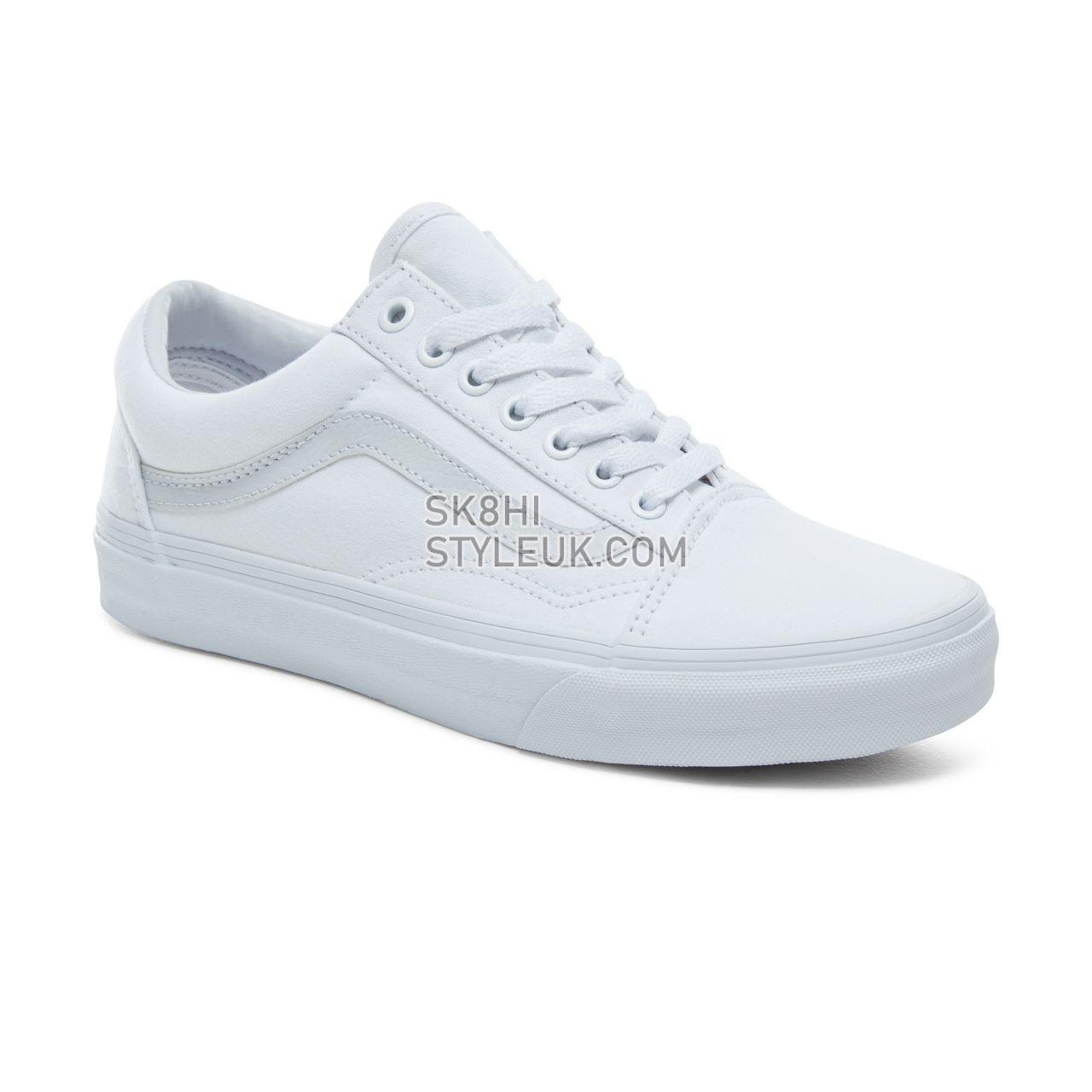 Vans Old Skool Classic Mens Womens - True White VN000D3HW00 Shoes