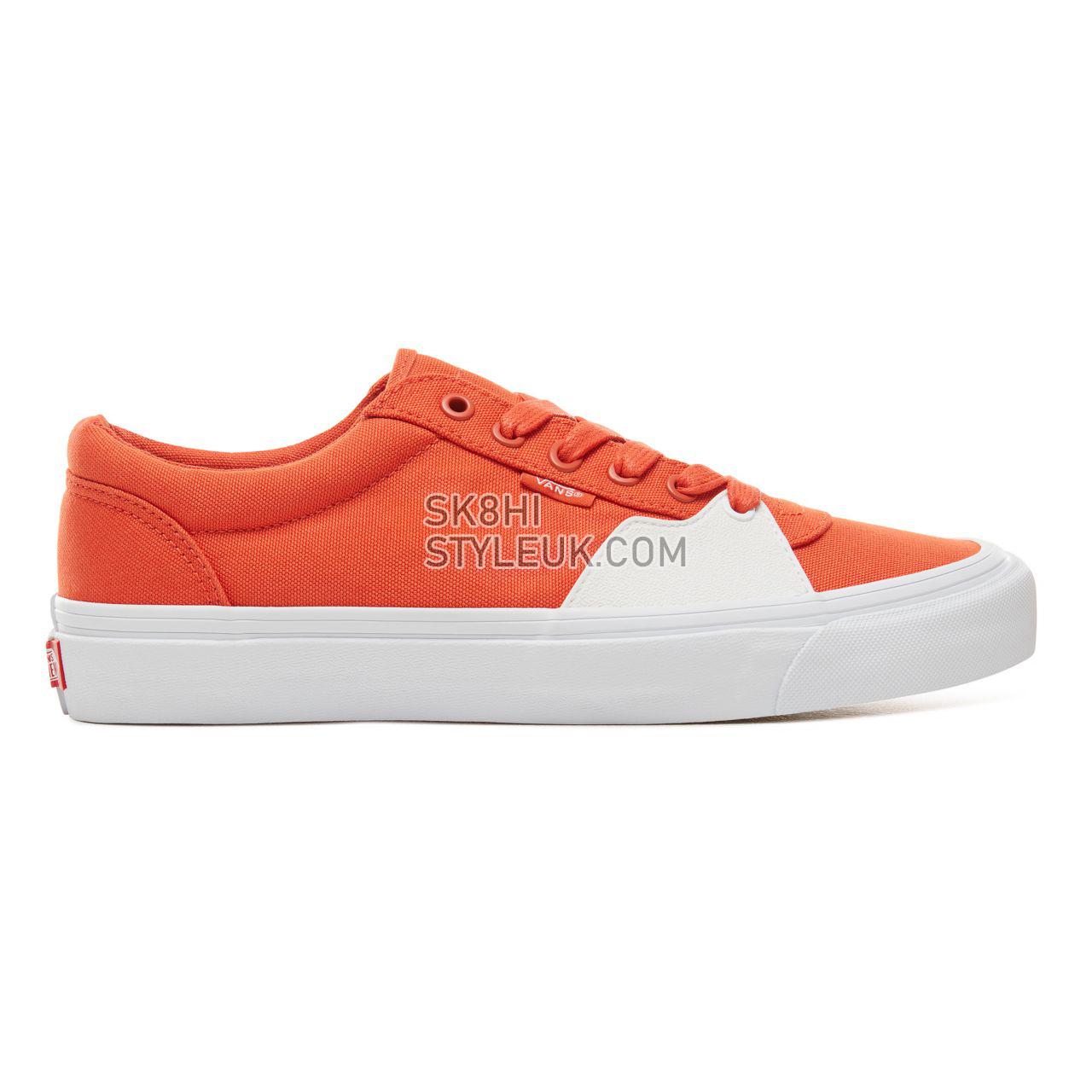 Vans Style 205 Classic Mens Womens - (Canvas) Pureed Pumpkin VA3DPTU7W Shoes