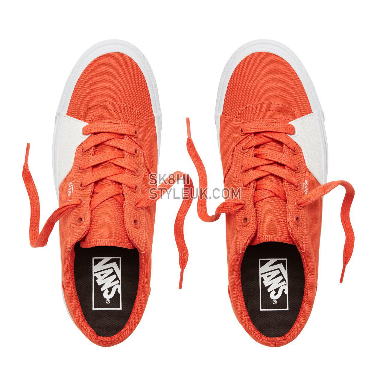 Vans Style 205 Classic Mens Womens - (Canvas) Pureed Pumpkin VA3DPTU7W Shoes