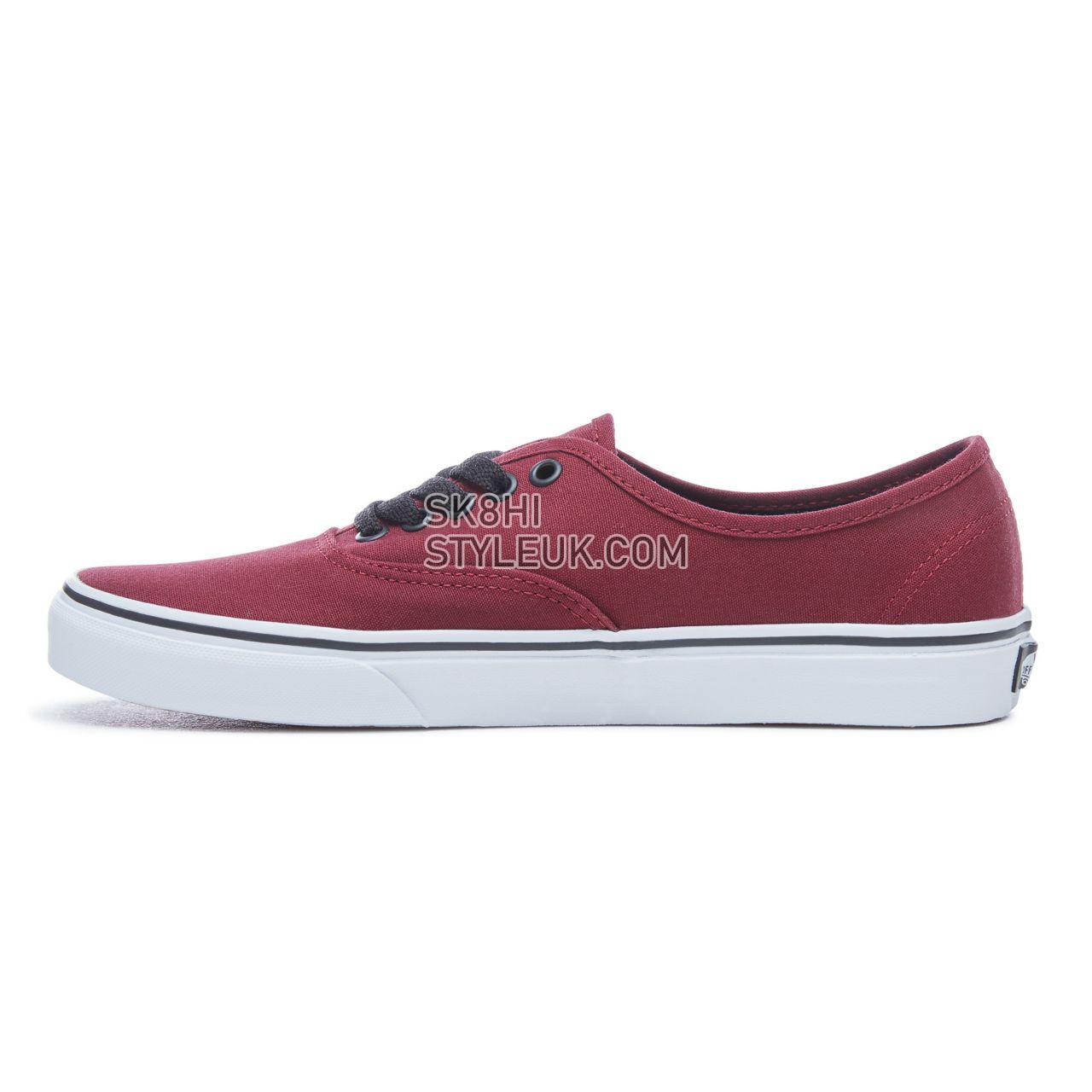 Vans Authentic Classic Mens Womens - Port Royale/Black VN000QER5U8 Shoes