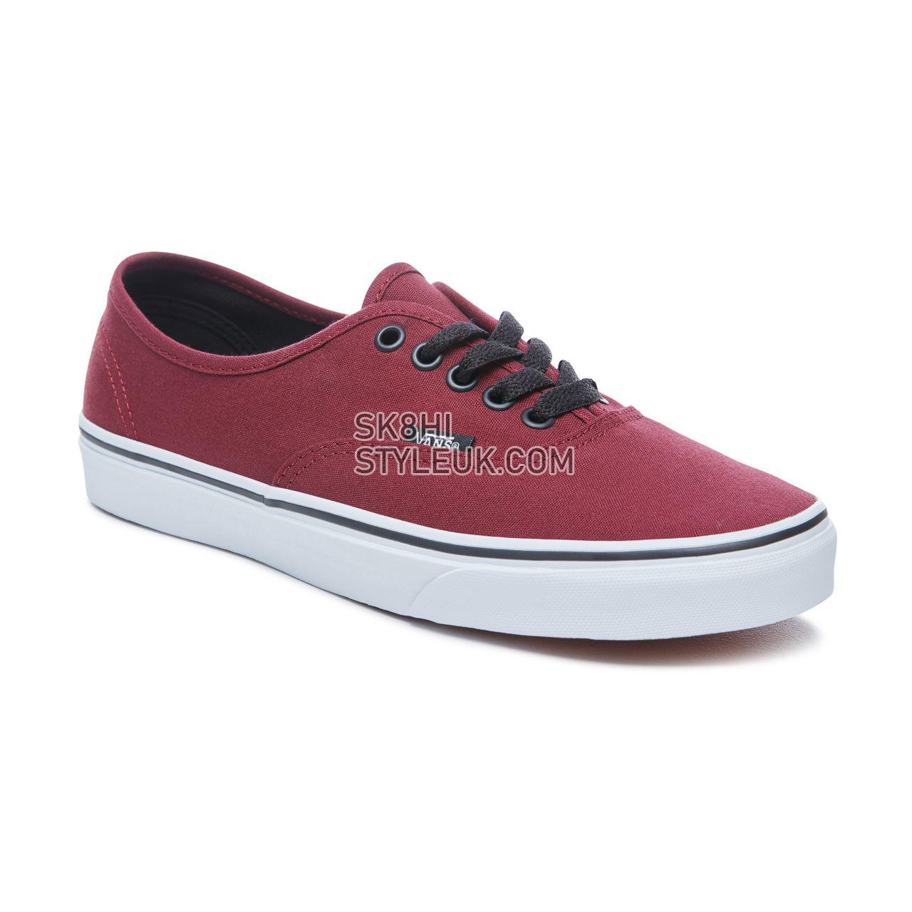 Vans Authentic Classic Mens Womens - Port Royale/Black VN000QER5U8 Shoes