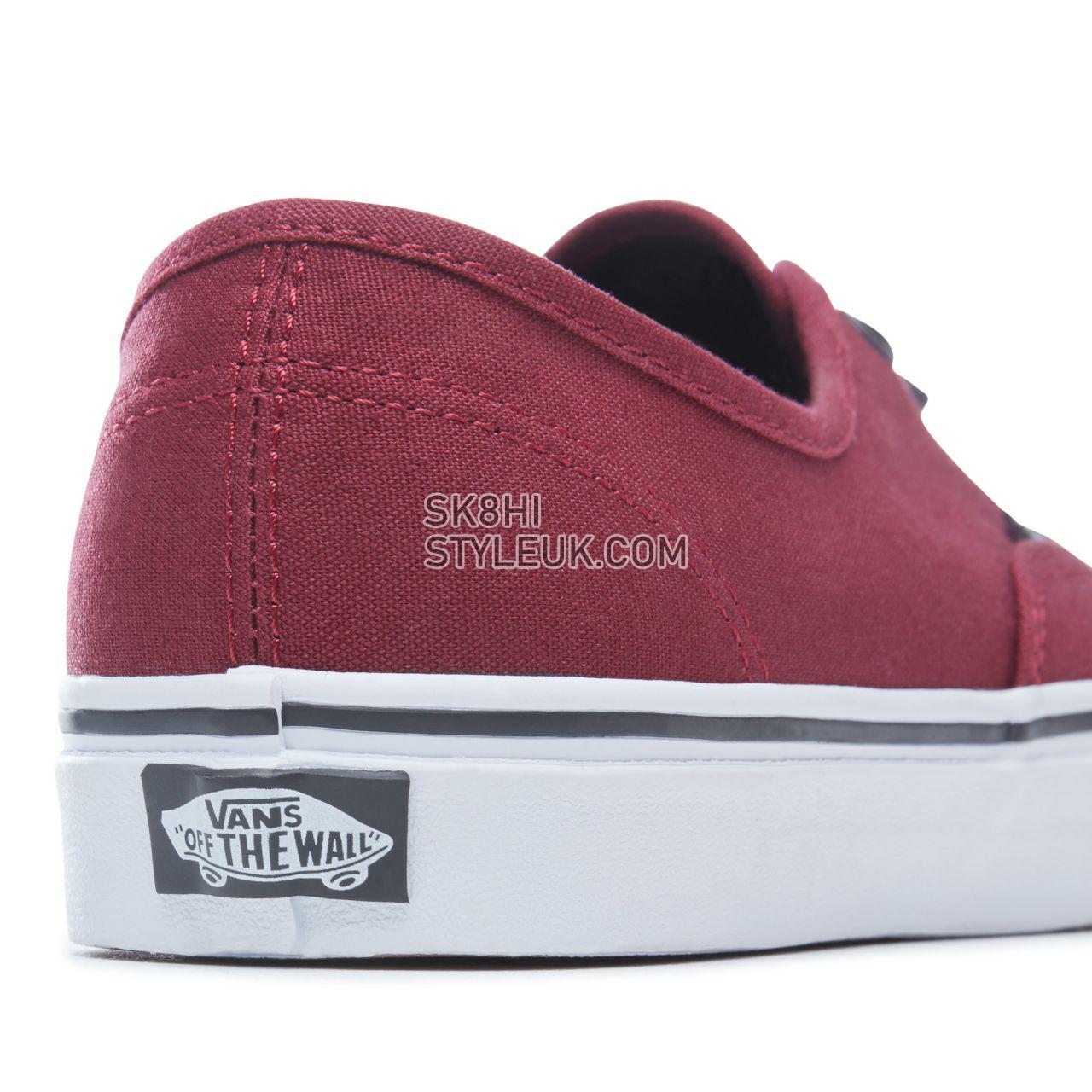 Vans Authentic Classic Mens Womens - Port Royale/Black VN000QER5U8 Shoes