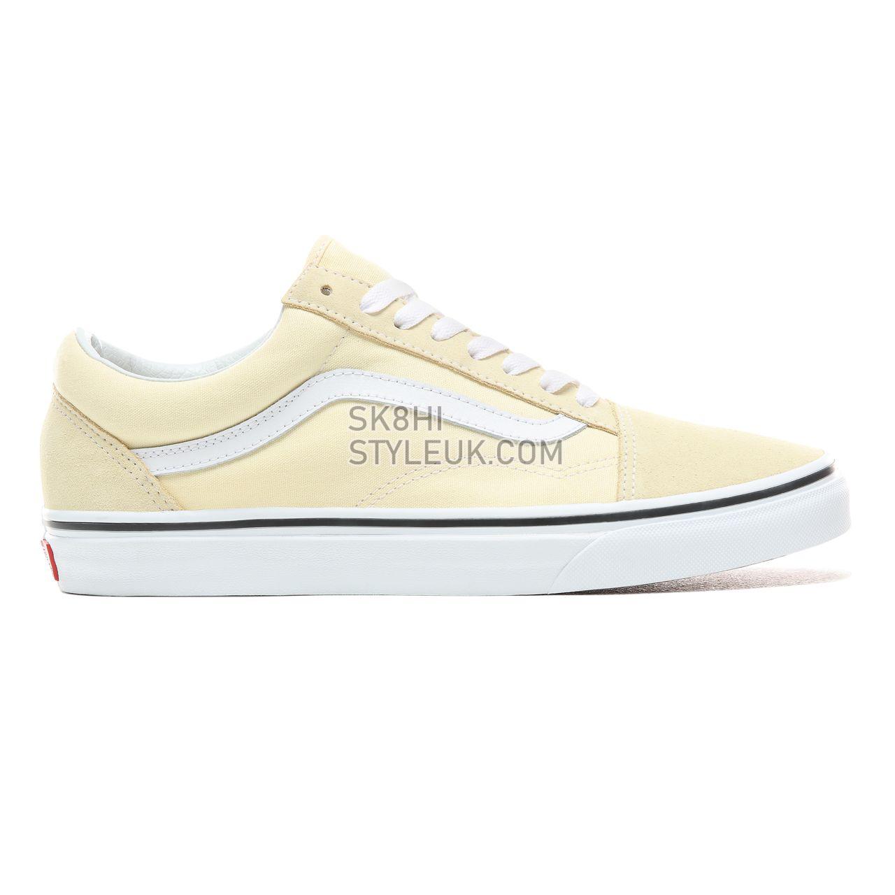 Vans Old Skool Classic Mens Womens - Vanilla Custard/True White VN0A38G1VKV Shoes