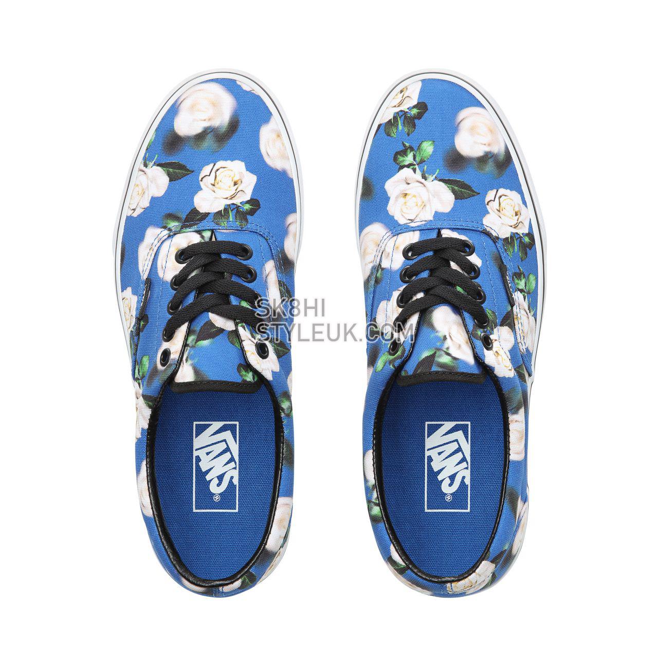 Vans Romantic Floral Era Classic Mens Womens - (Romantic Floral) Lapis Blue/True White VN0A38FRVP9 Shoes