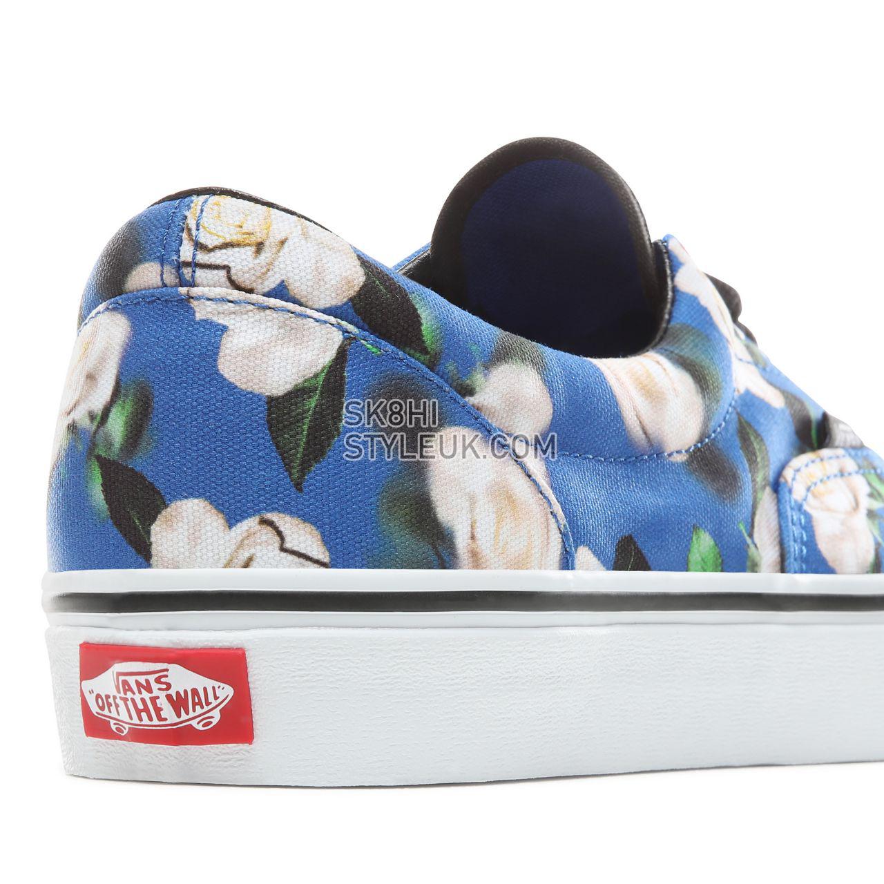 Vans Romantic Floral Era Classic Mens Womens - (Romantic Floral) Lapis Blue/True White VN0A38FRVP9 Shoes