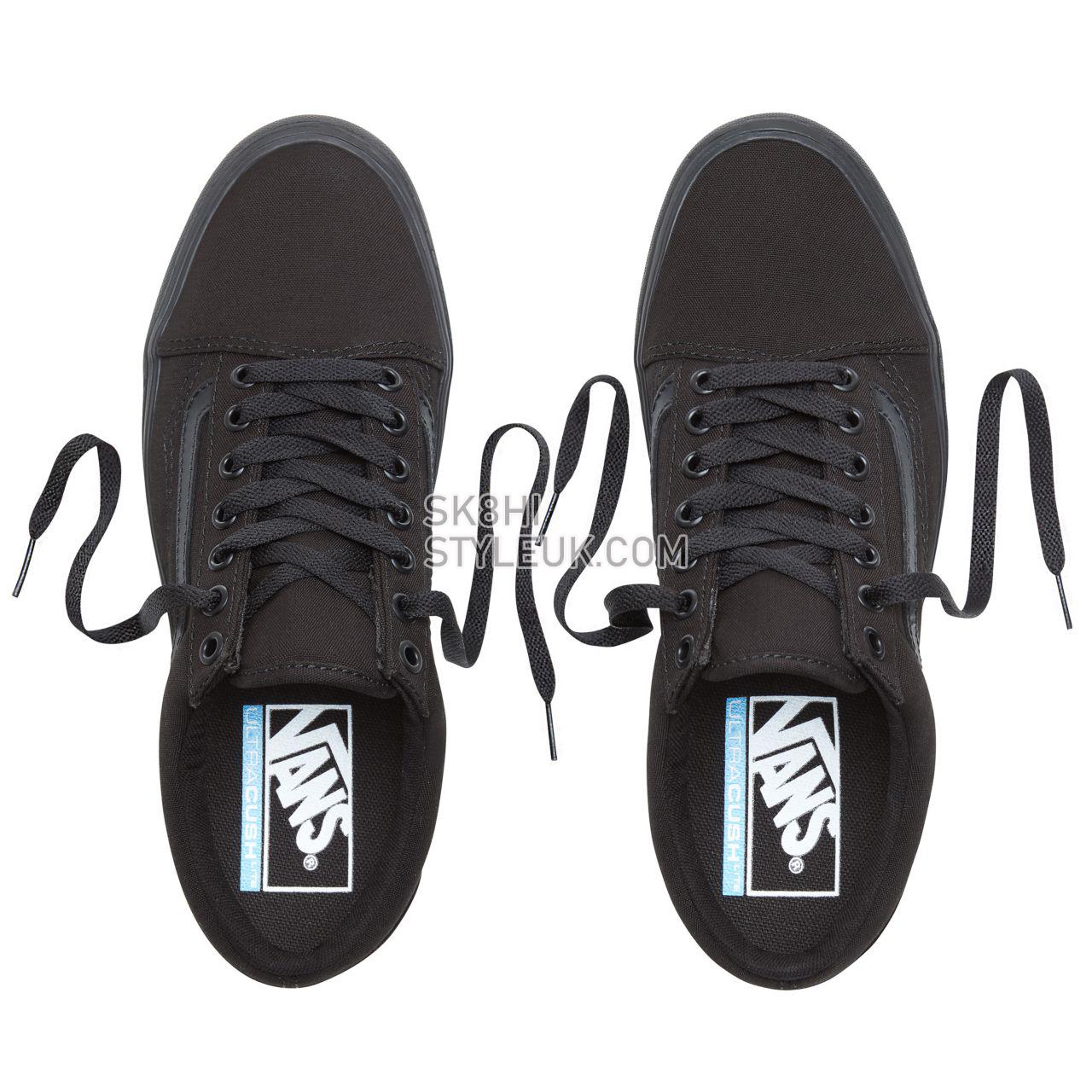 Vans Old Skool Lite Classic Mens Womens - Black VA2Z5W186 Shoes