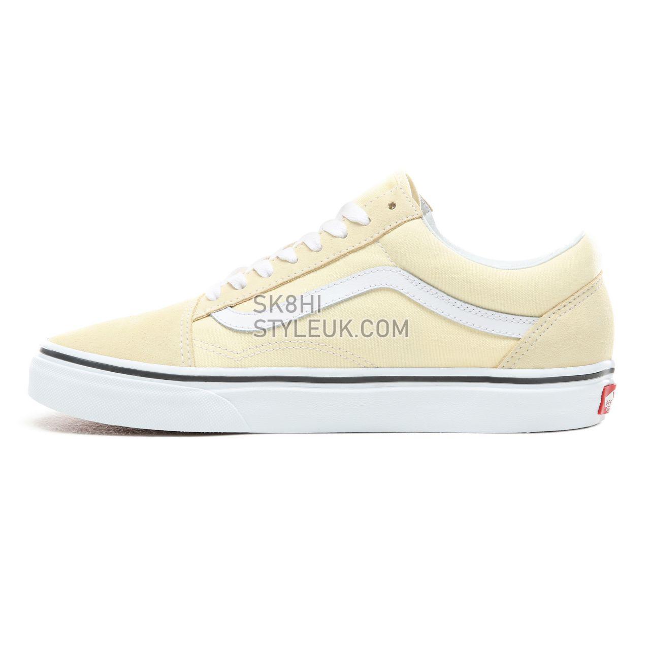 Vans Old Skool Classic Mens Womens - Vanilla Custard/True White VN0A38G1VKV Shoes