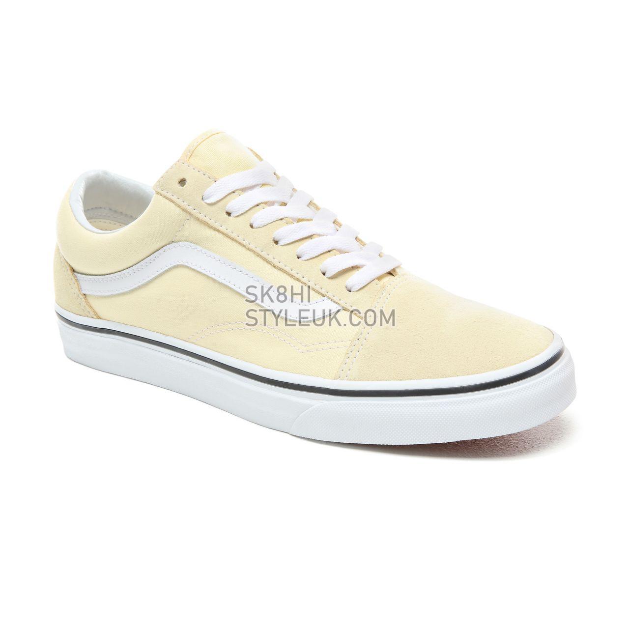 Vans Old Skool Classic Mens Womens - Vanilla Custard/True White VN0A38G1VKV Shoes