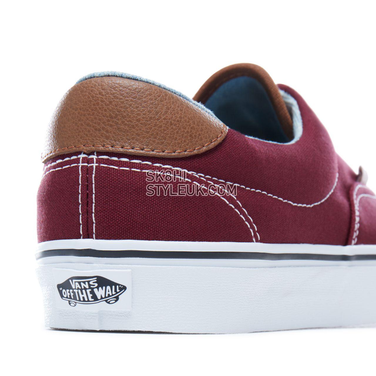 Vans C&L Era 59 Classic Mens Womens - Port Royale-Acid Denim VA38FSQK5 Shoes