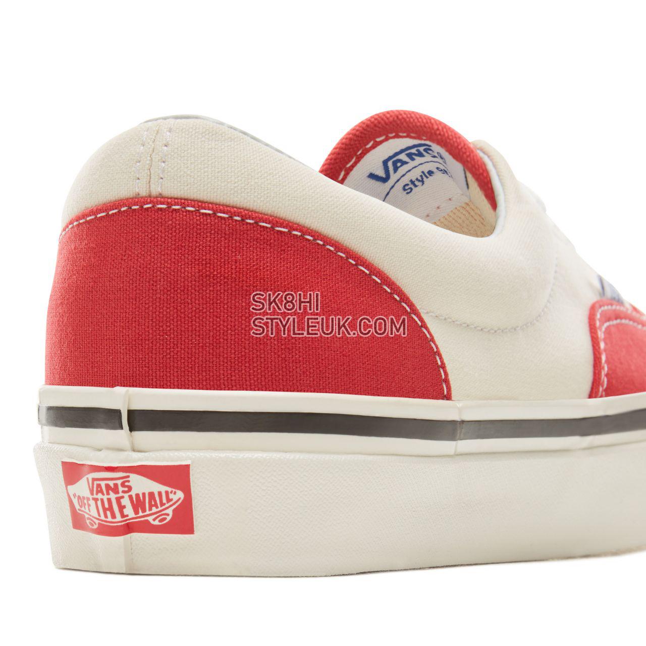 Vans Anaheim Factory Era 95 Classic Mens Womens - (Anaheim Factory) Og Red/Og White VA2RR1U8Q Shoes