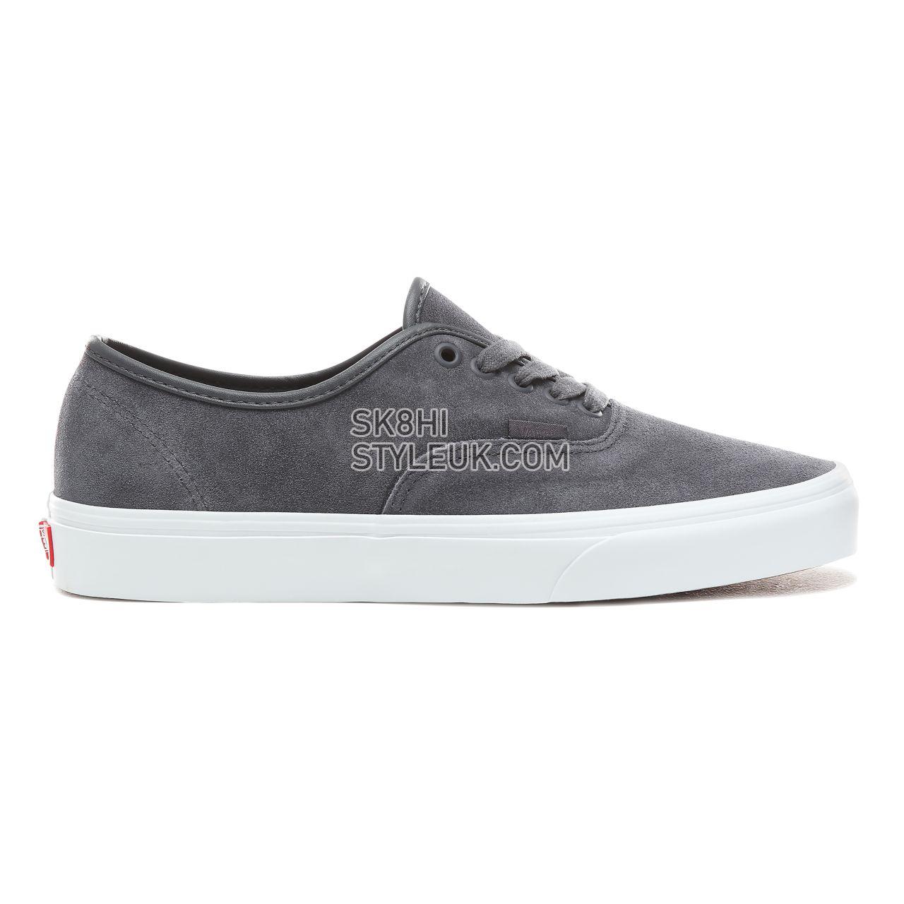 Vans Soft Suede Authentic Classic Mens Womens - (Soft Suede) Ebony/True White VN0A38EMVKE Shoes