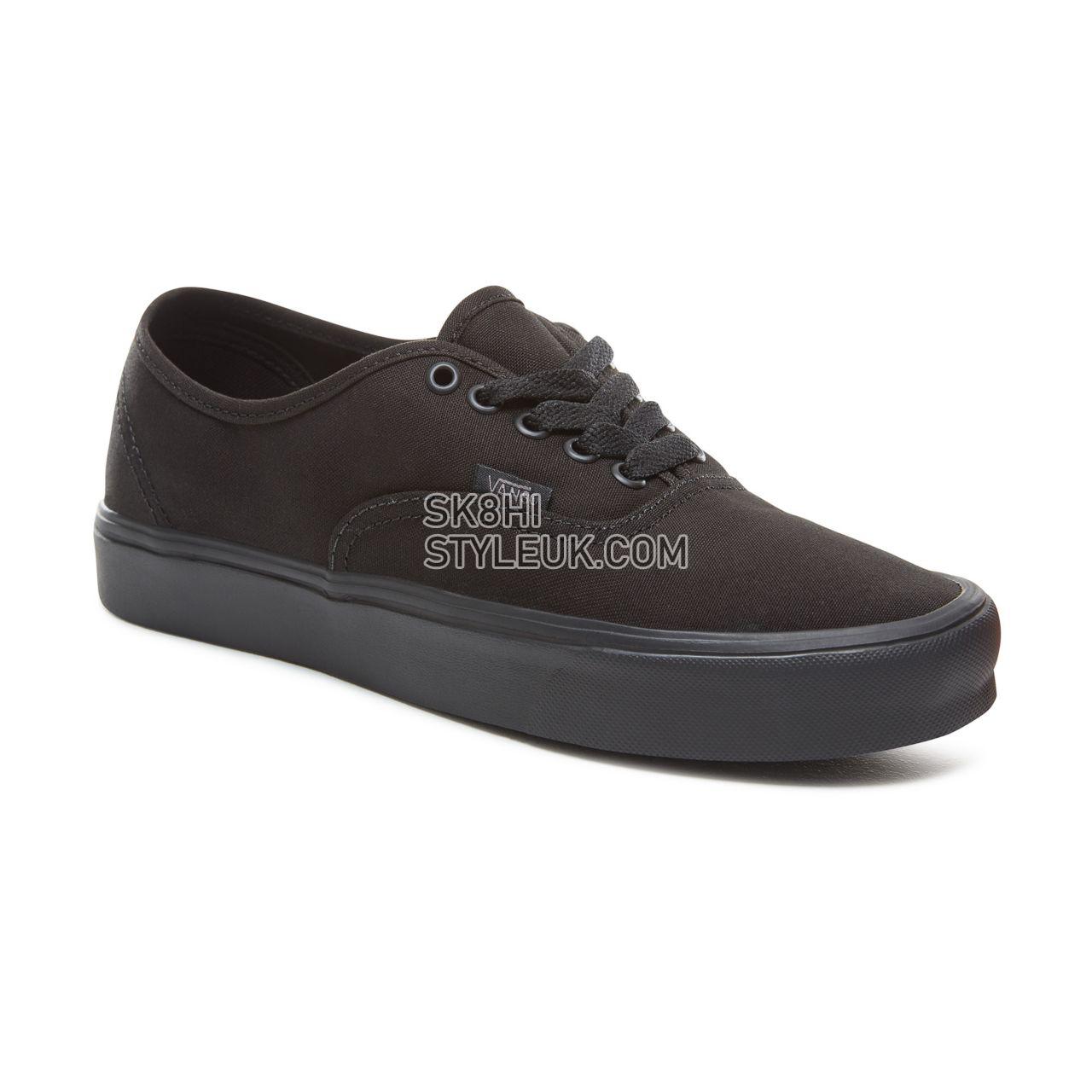 Vans Authentic Lite Classic Mens Womens - Black VA2Z5J186 Shoes