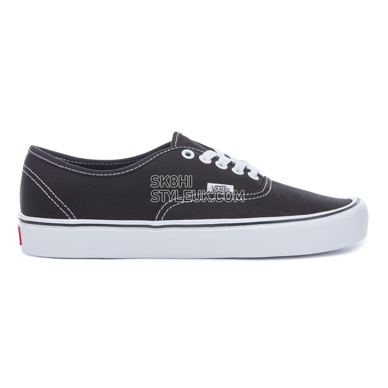 Vans Authentic Lite Classic Mens Womens - Black/White VA2Z5J187 Shoes