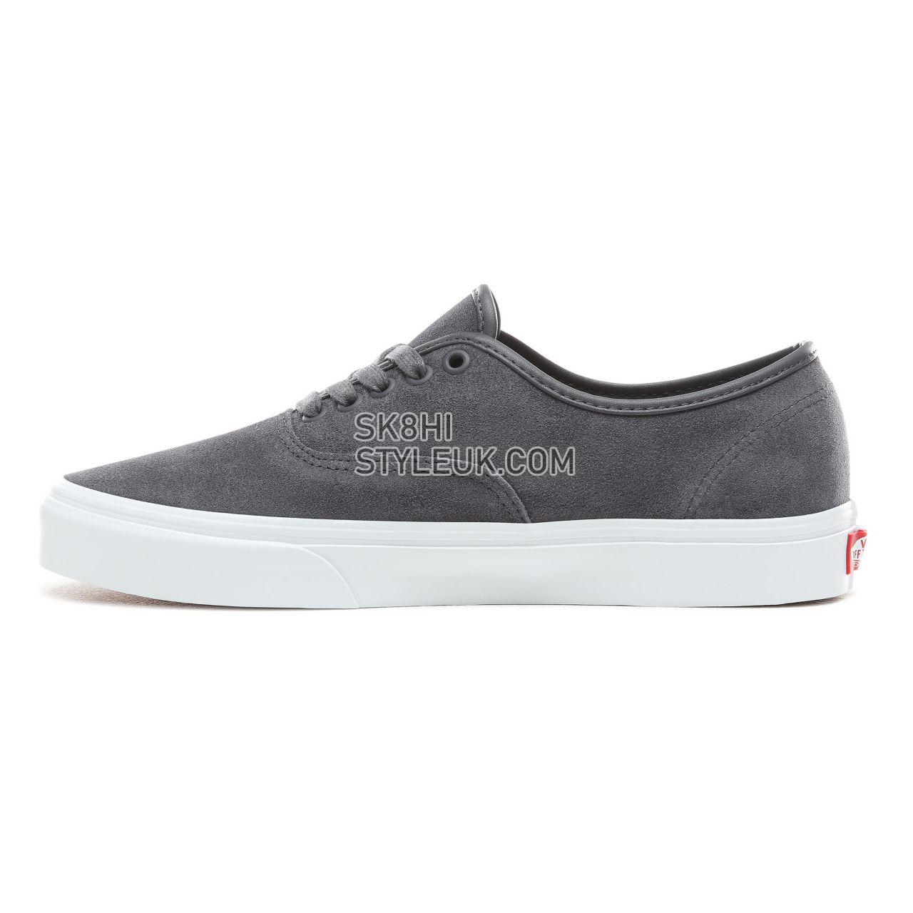 Vans Soft Suede Authentic Classic Mens Womens - (Soft Suede) Ebony/True White VN0A38EMVKE Shoes