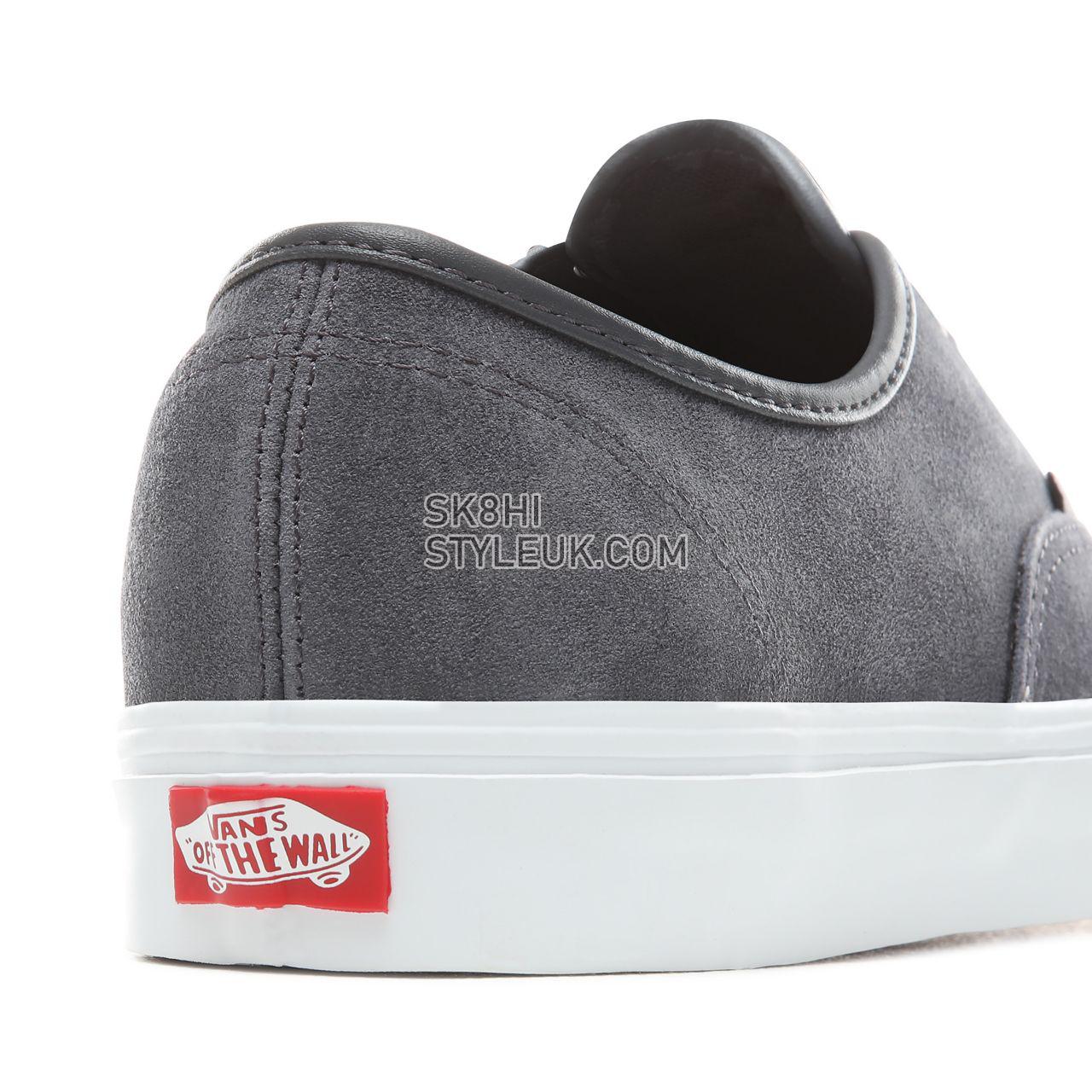 Vans Soft Suede Authentic Classic Mens Womens - (Soft Suede) Ebony/True White VN0A38EMVKE Shoes