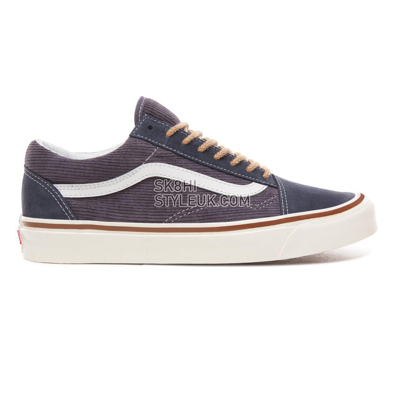 Vans Anaheim Factory Old Skool 36 Dx Classic Mens Womens - (Anaheim Factory) Og Navy/Suede/Corduroy VN0A38G2UPH Shoes