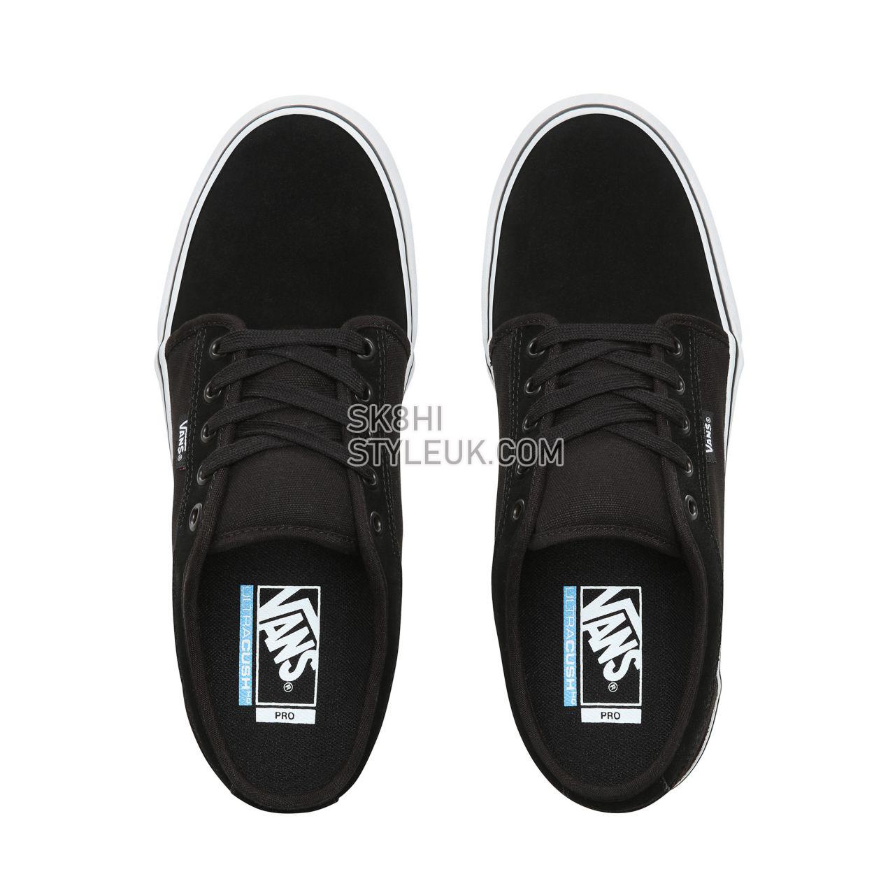 Vans Suede Chukka Low Classic Mens Womens - (Suede) Black/True White VN0A38CGAD3 Shoes