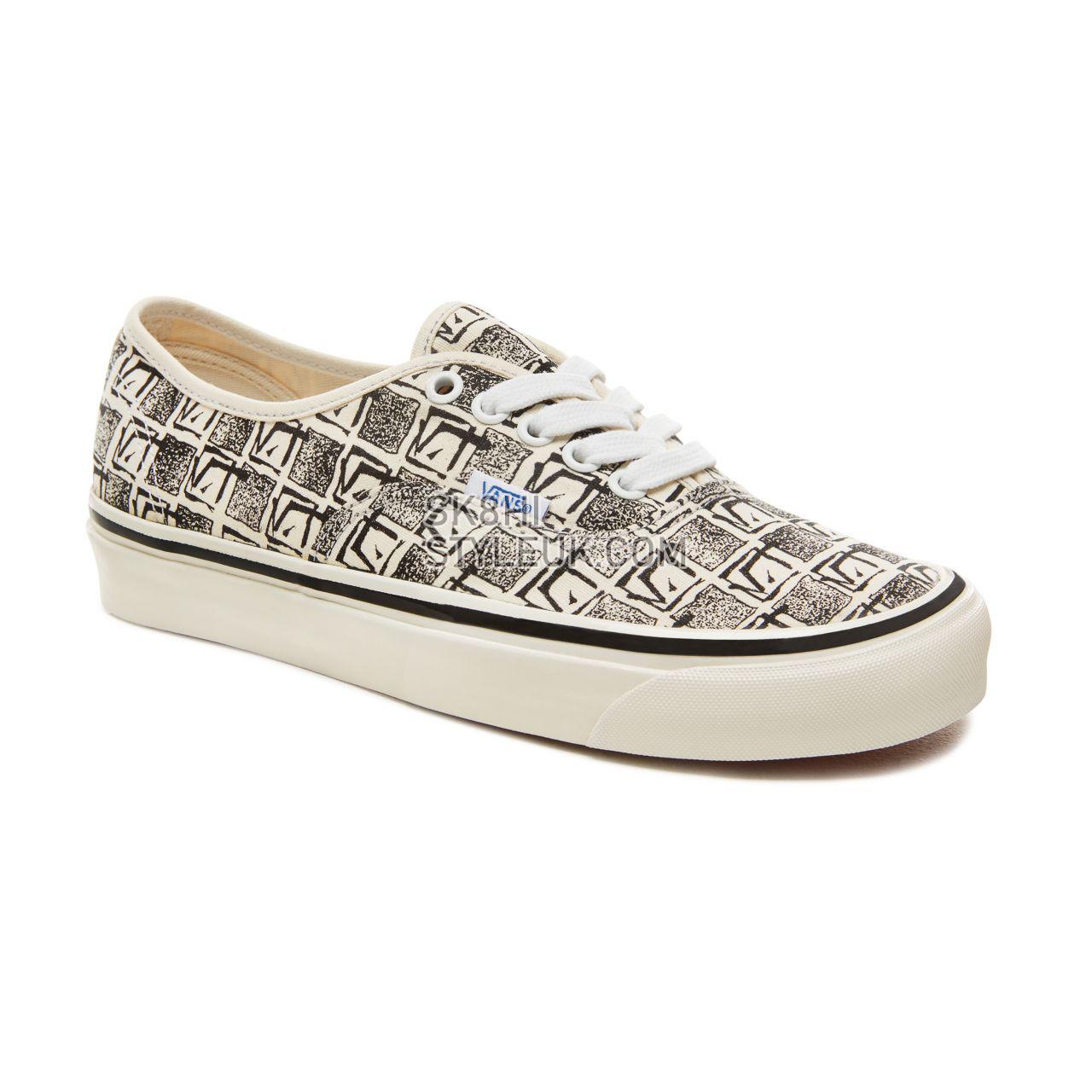 Vans Anaheim Factory Authentic 44 Classic Mens Womens - (Anaheim Factory) Og White/Square Root VA38ENU6D Shoes