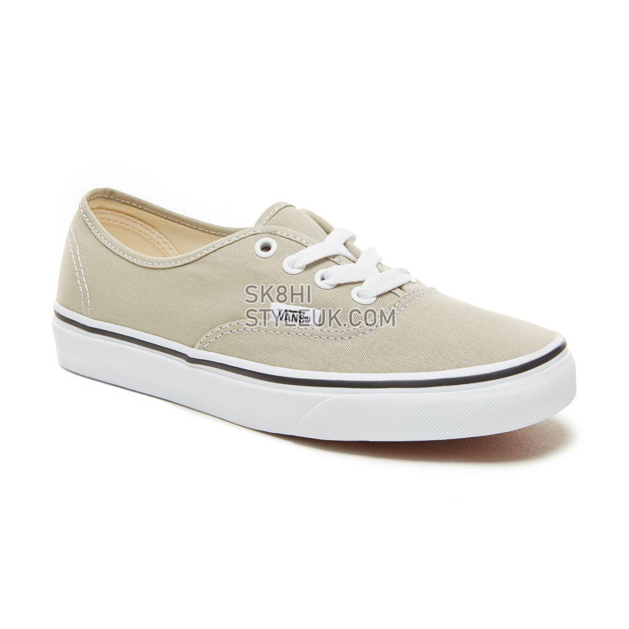 Vans Color Theory Authentic Classic (Unisex) Mens Womens - Desert Sage/True White VA38EMU62 Shoes