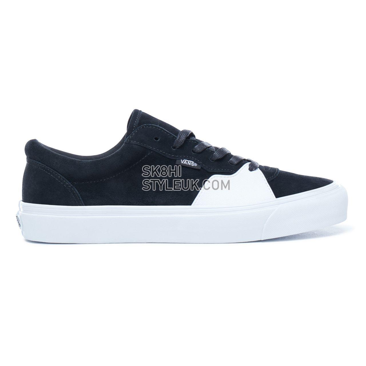 Vans Dipped Style 205 Classic Mens Womens - Black-True White VA3DPTQV1 Shoes