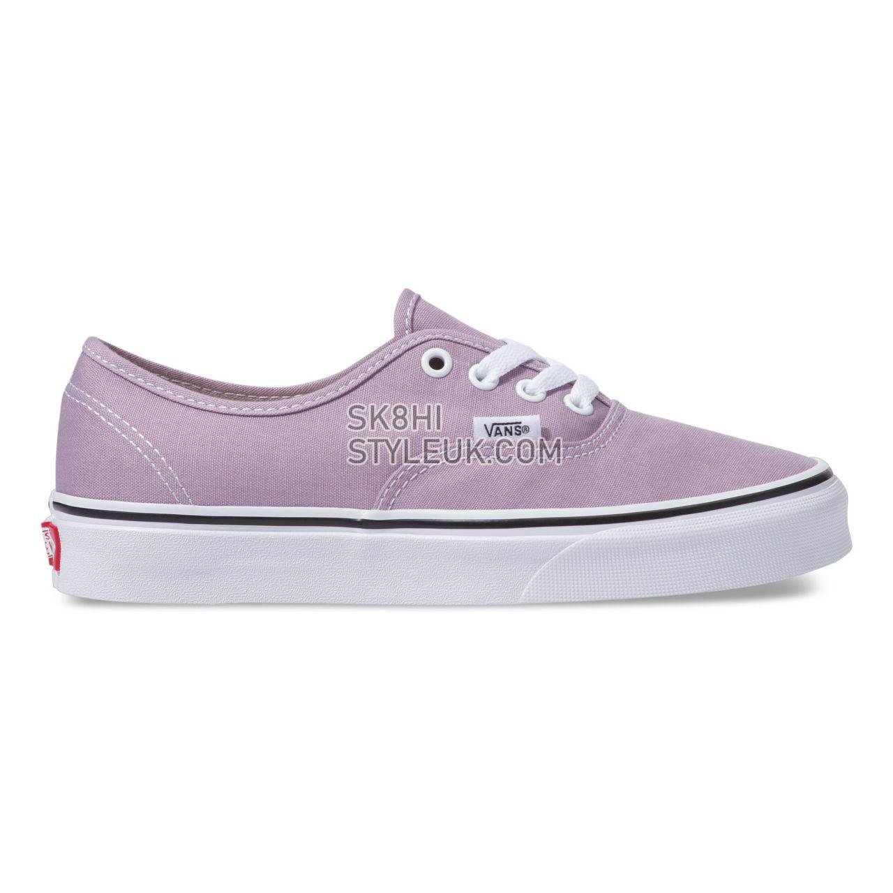 Vans Authentic Classic Mens Womens - Sea Fog/True White VN0A38EMOVS Shoes