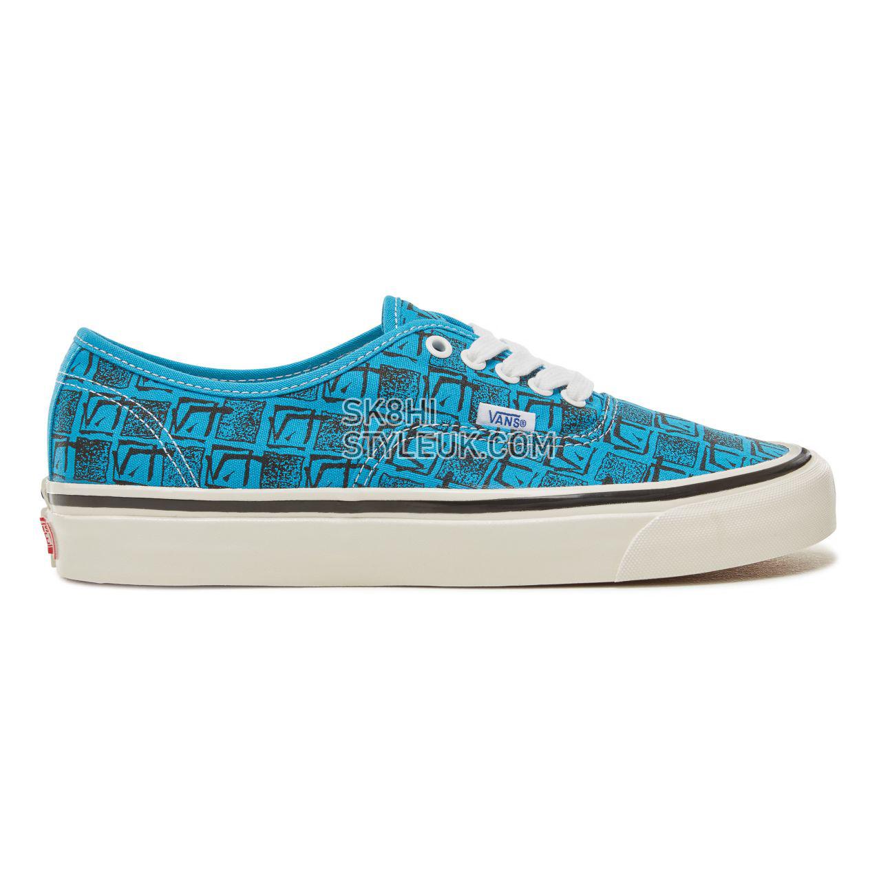 Vans Anaheim Factory Authentic 44 Classic Mens Womens - (Anaheim Factory) Og Bright Blue/Square Root VA38ENU69 Shoes