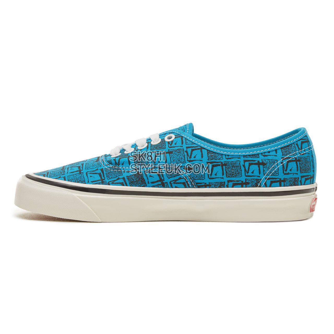 Vans Anaheim Factory Authentic 44 Classic Mens Womens - (Anaheim Factory) Og Bright Blue/Square Root VA38ENU69 Shoes