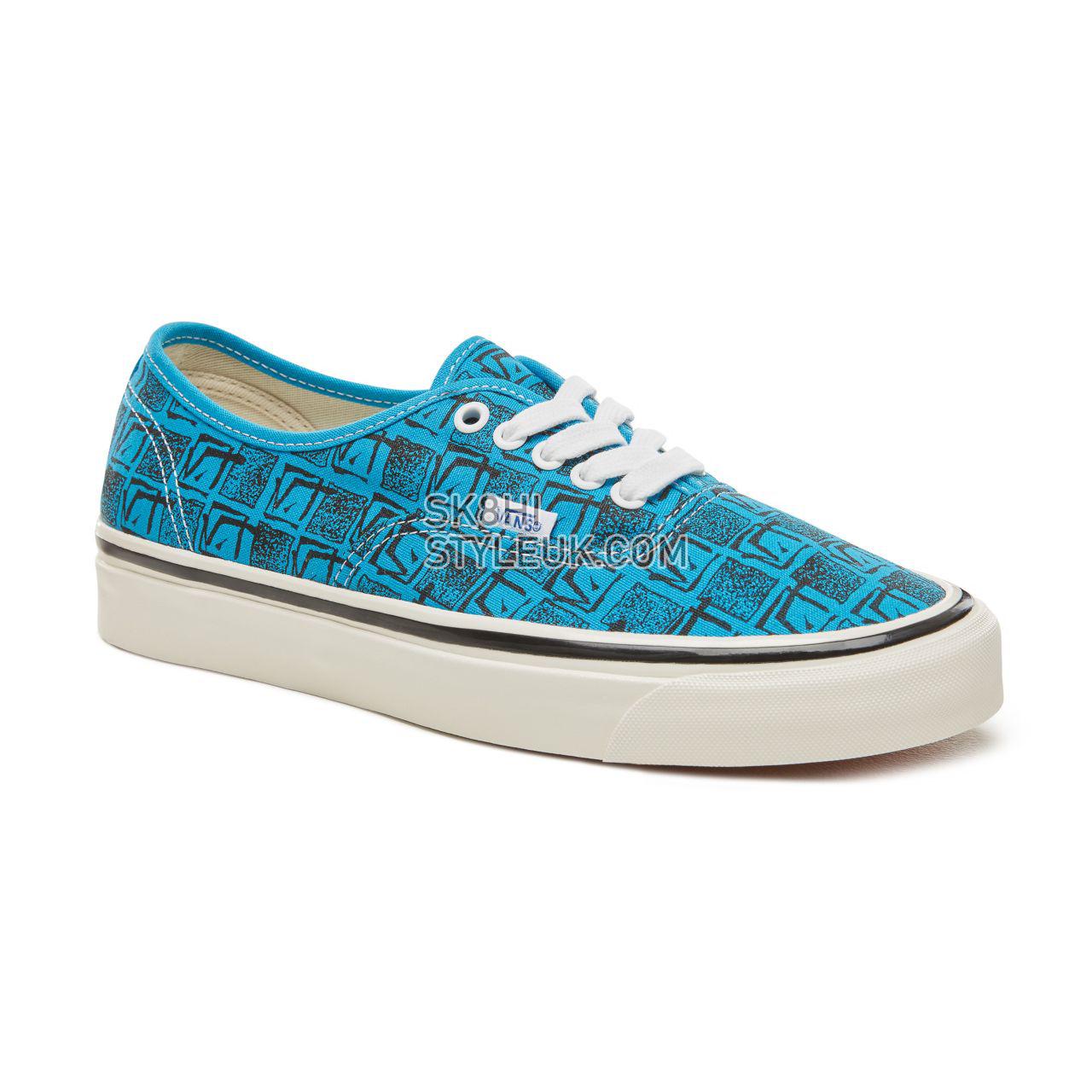 Vans Anaheim Factory Authentic 44 Classic Mens Womens - (Anaheim Factory) Og Bright Blue/Square Root VA38ENU69 Shoes