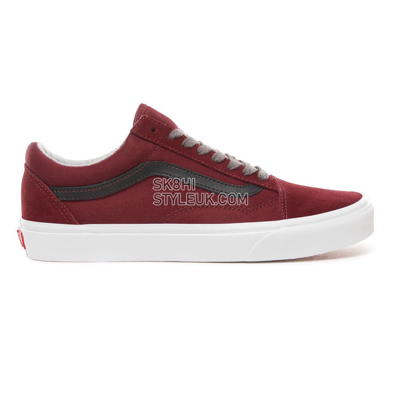 Vans Jersey Lace Old Skool Classic Mens Womens - (Jersey Lace) Port Royale/Black VN0A38G1UP7 Shoes