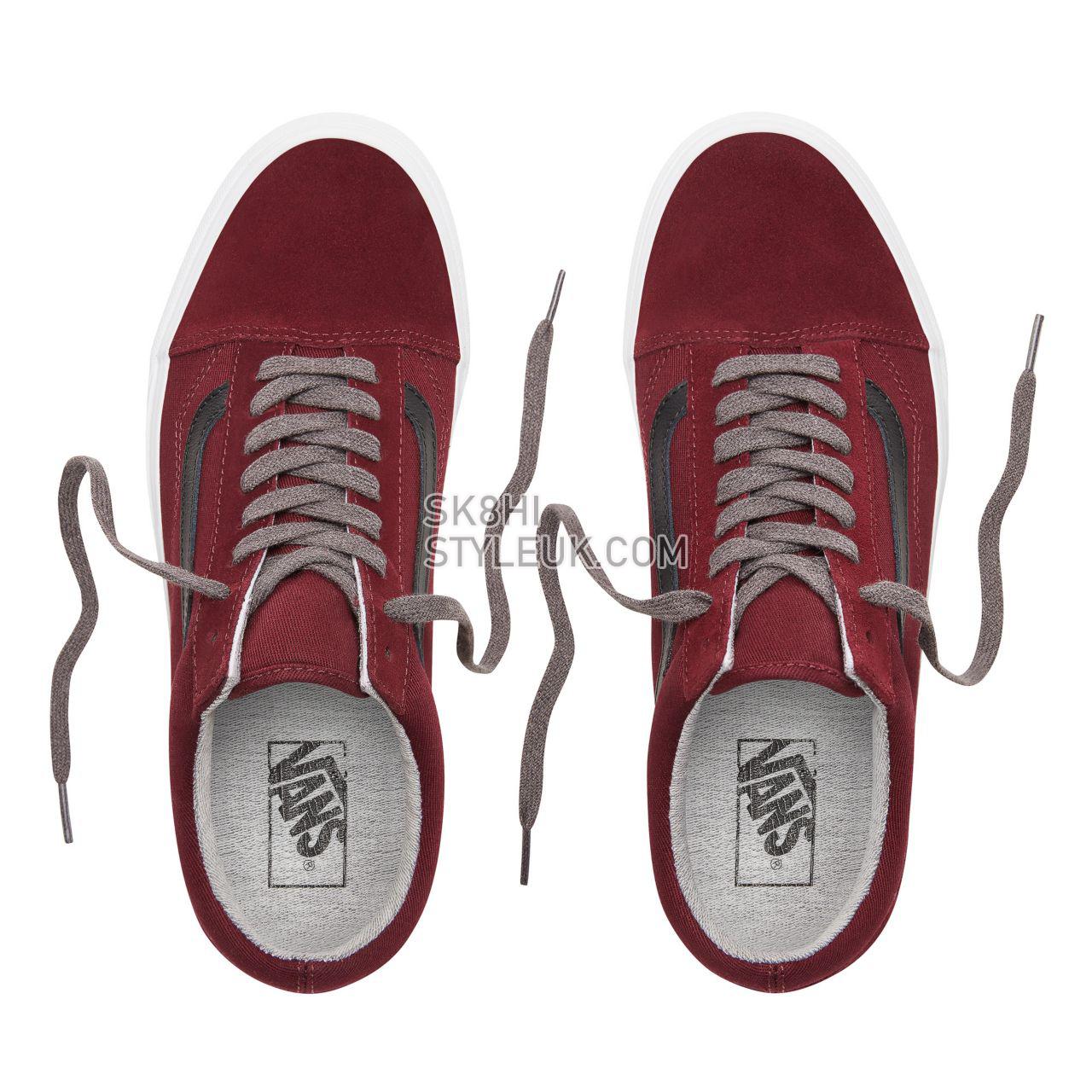 Vans Jersey Lace Old Skool Classic Mens Womens - (Jersey Lace) Port Royale/Black VN0A38G1UP7 Shoes