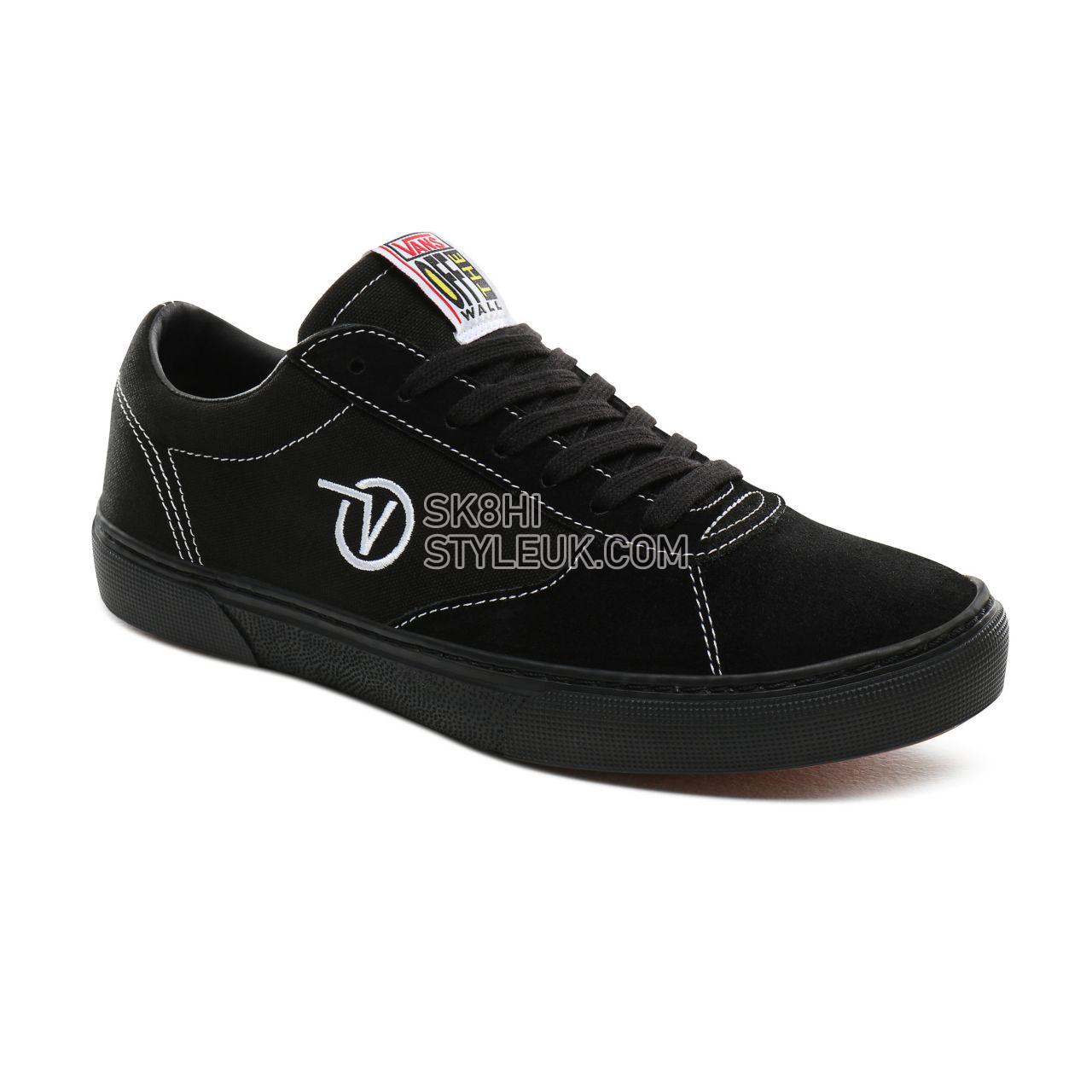 Vans Paradoxxx Classic Mens Womens - Black/Black VN0A3TKKBKA Shoes