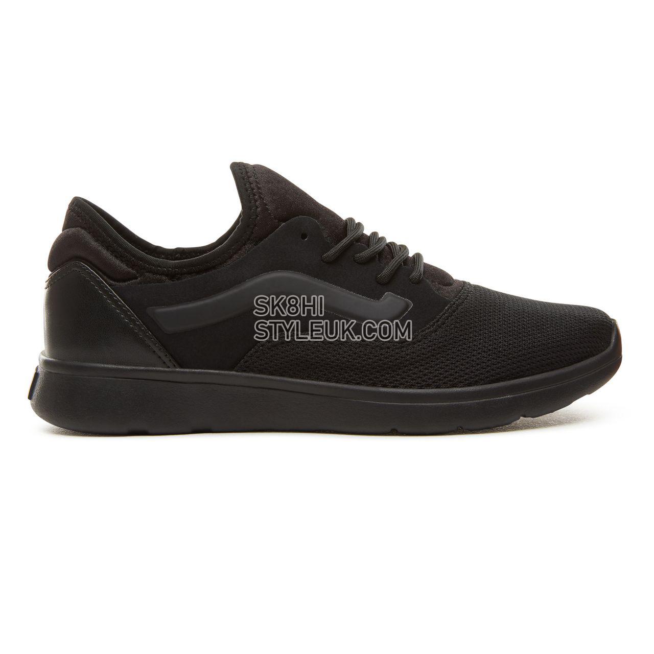 Vans Staple Iso Route Classic Mens Womens - (Staple) Black/Black VA3TKEQTF Shoes