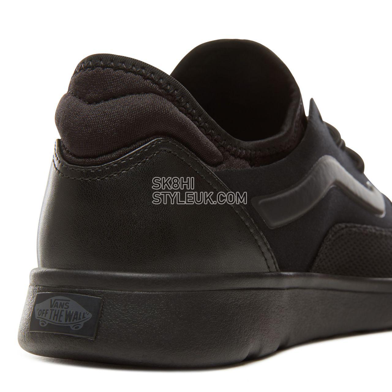 Vans Staple Iso Route Classic Mens Womens - (Staple) Black/Black VA3TKEQTF Shoes