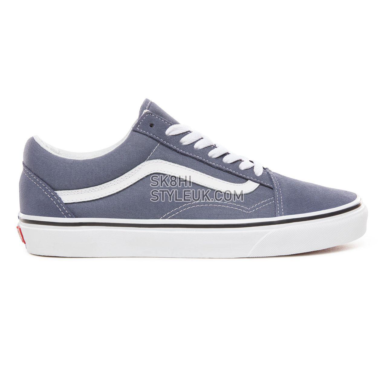 Vans Old Skool Classic Mens Womens - Grisaille/True White VN0A38G1UKY Shoes