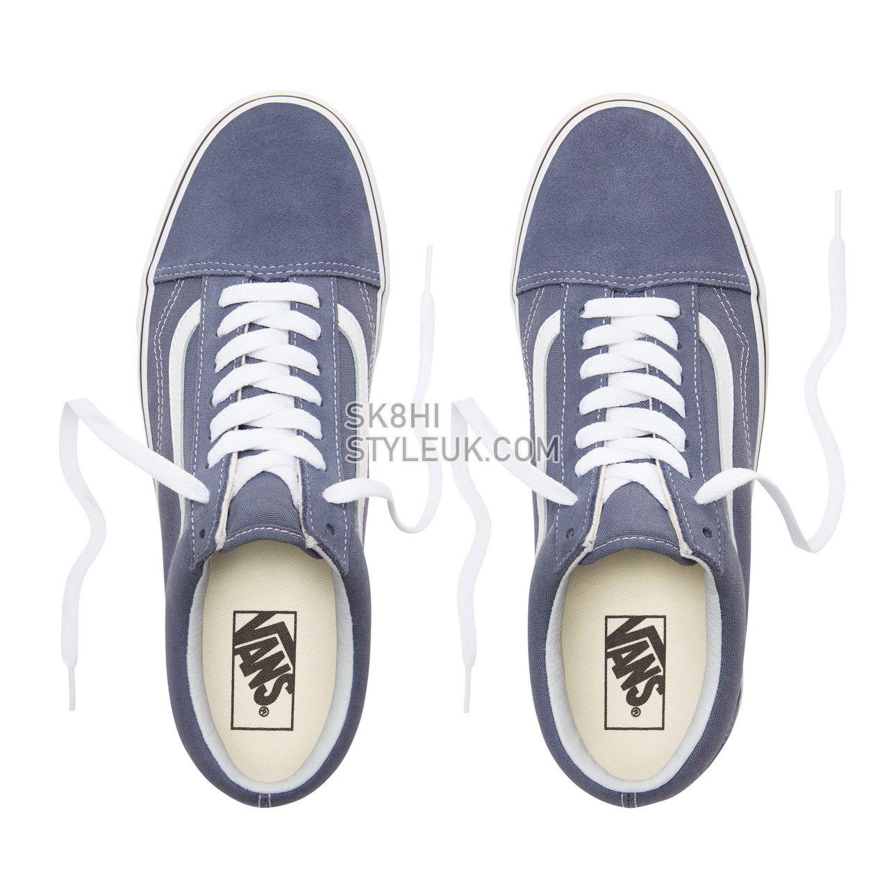 Vans Old Skool Classic Mens Womens - Grisaille/True White VN0A38G1UKY Shoes