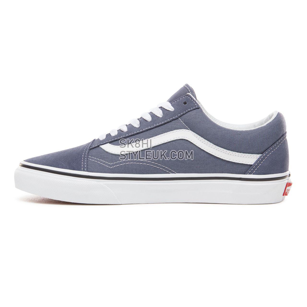 Vans Old Skool Classic Mens Womens - Grisaille/True White VN0A38G1UKY Shoes