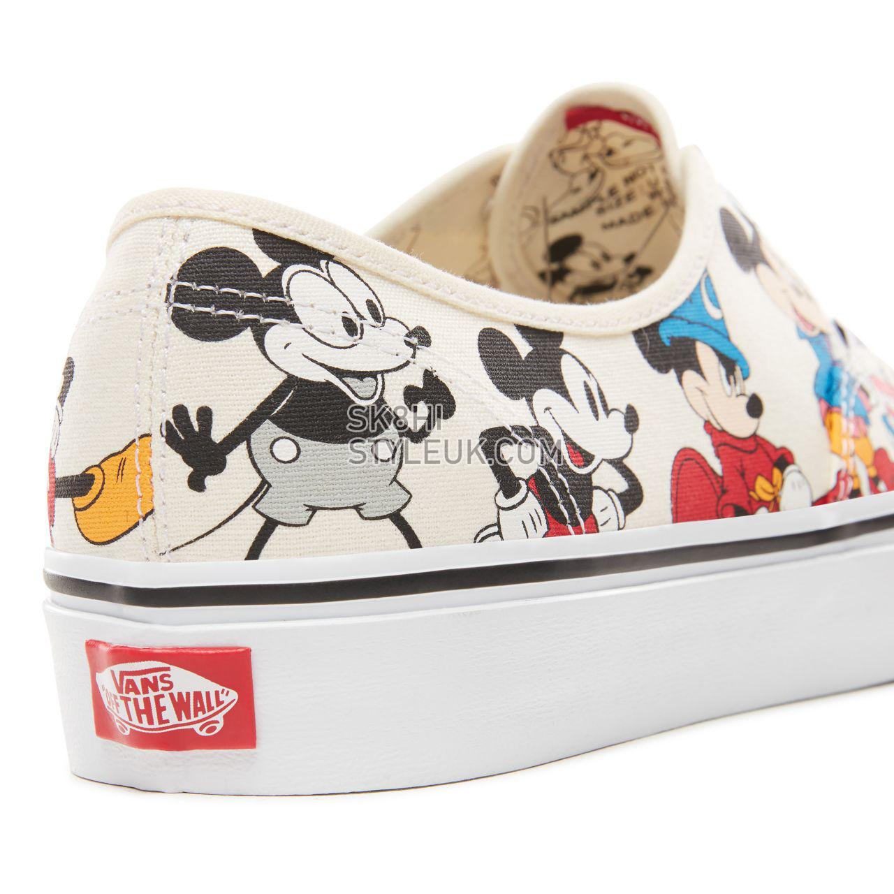 Vans Disney x Vans Authentic Classic Mens Womens - (Disney) MickeyS Birthday/True White VN0A38EMUJ2 Shoes