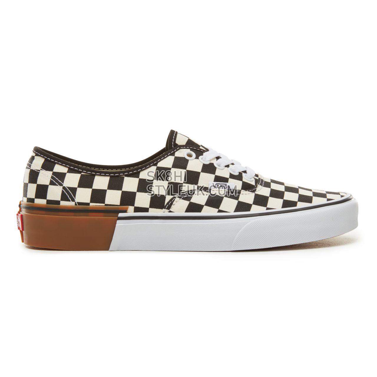 Vans Gum Block Authentic Classic Mens Womens - (Gum Block) Checkerboard VA38EMU58 Shoes