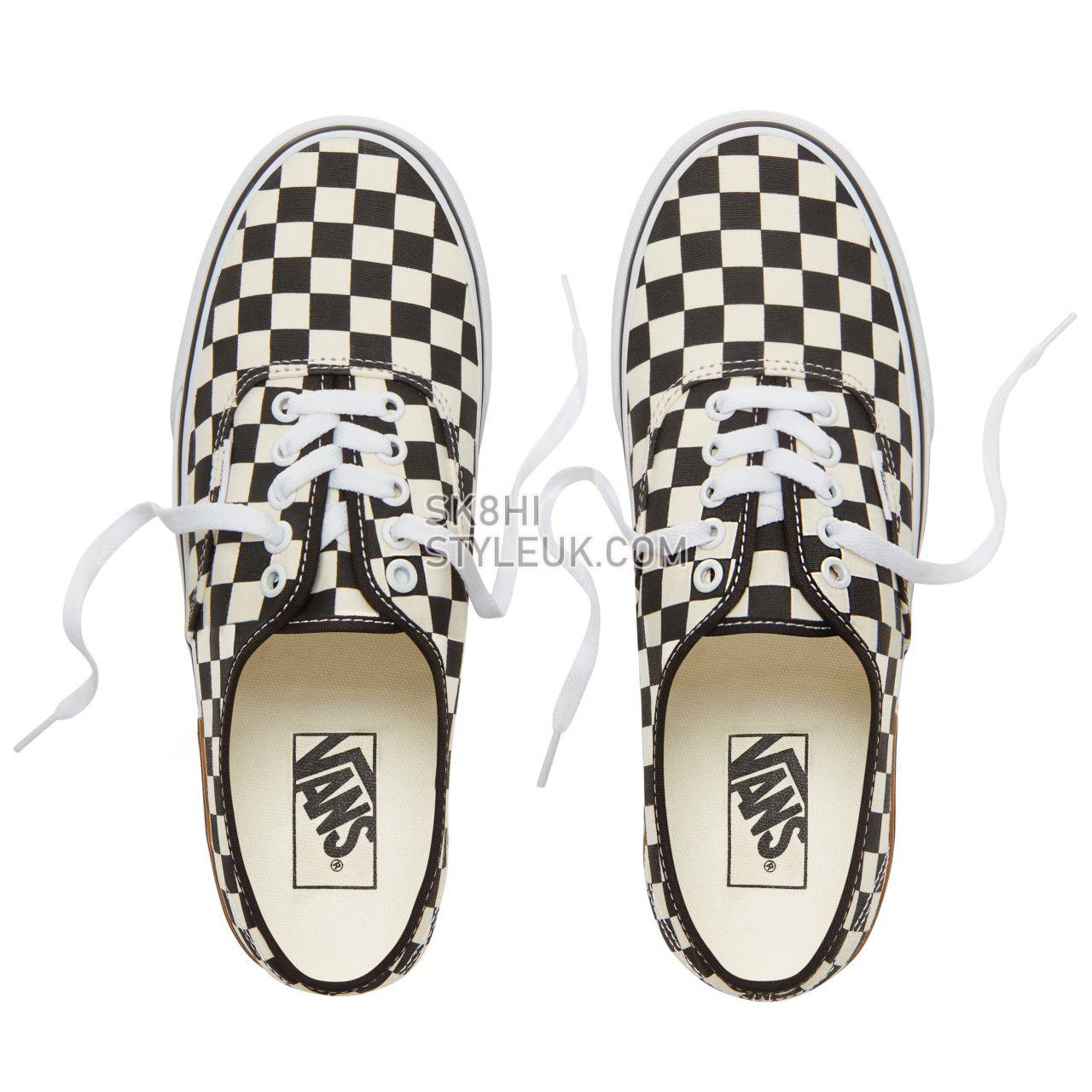 Vans Gum Block Authentic Classic Mens Womens - (Gum Block) Checkerboard VA38EMU58 Shoes