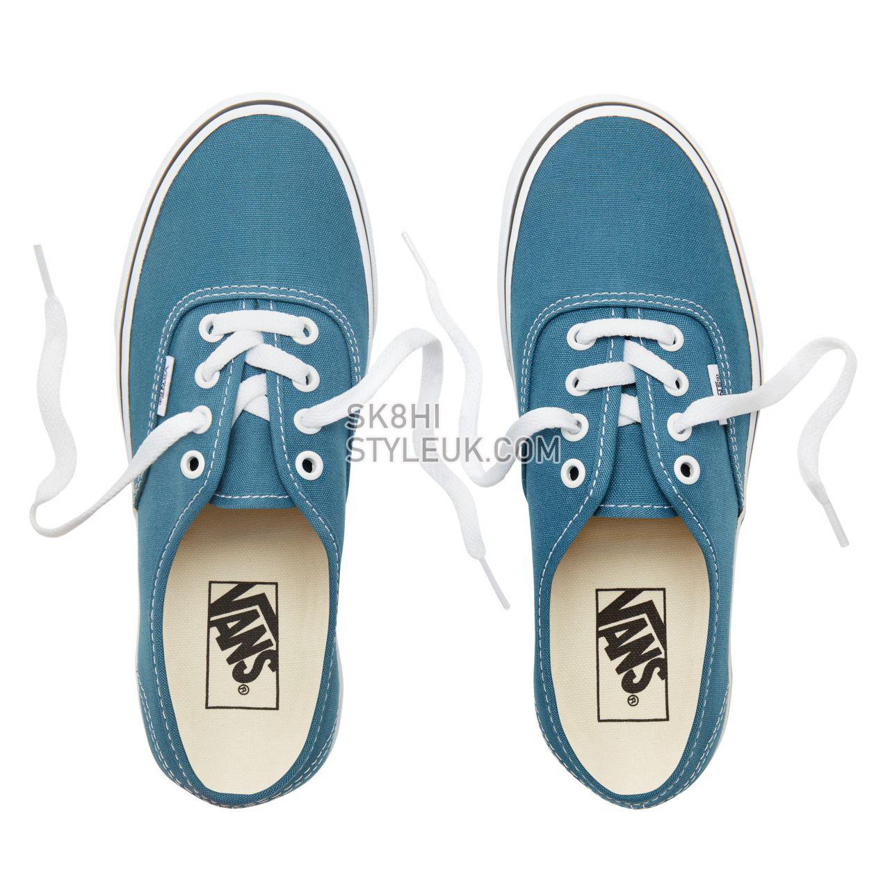 Vans Color Theory Authentic Classic (Unisex) Mens Womens - Corsair/True White VA38EMU60 Shoes