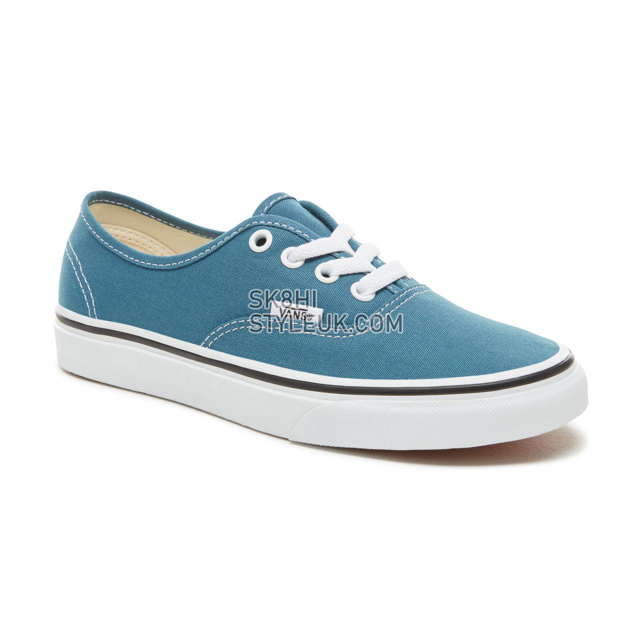 Vans Color Theory Authentic Classic (Unisex) Mens Womens - Corsair/True White VA38EMU60 Shoes