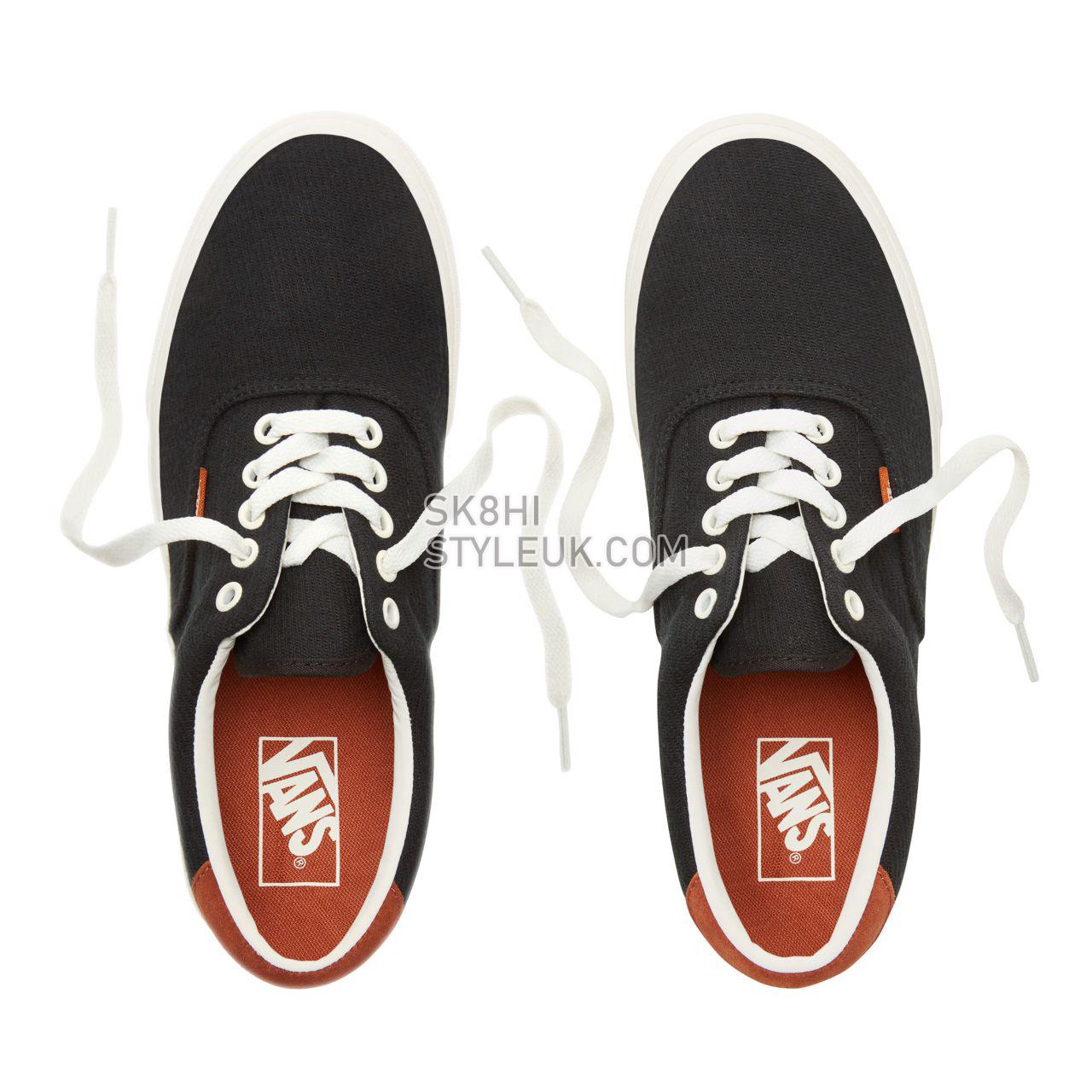 Vans Flannel Era 59 Classic Mens Womens - (Flannel) Black VA38FSX2Y Shoes