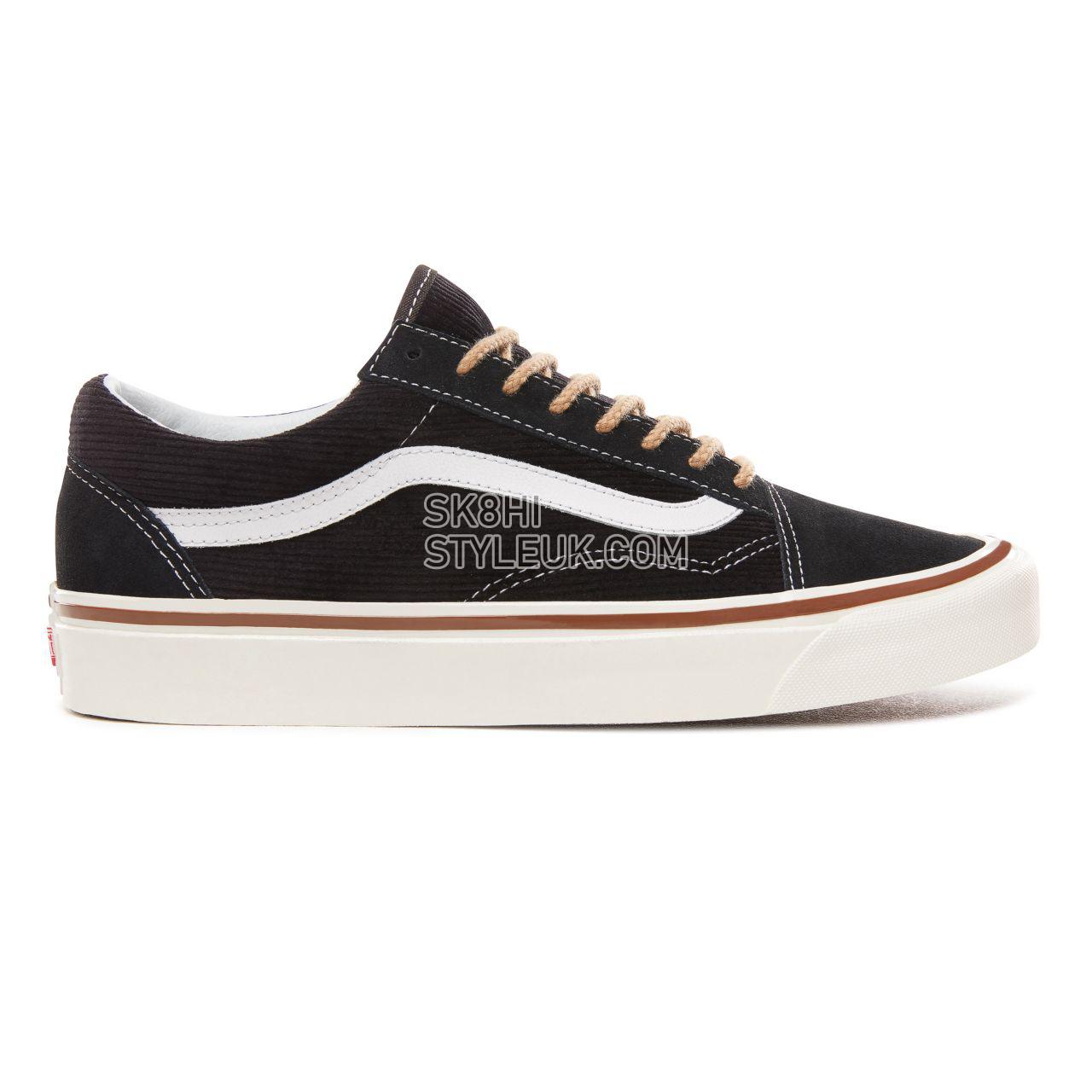 Vans Anaheim Factory Old Skool 36 Dx Classic Mens Womens - (Anaheim Factory) Og Black/Suede/Corduroy VN0A38G2UPG Shoes