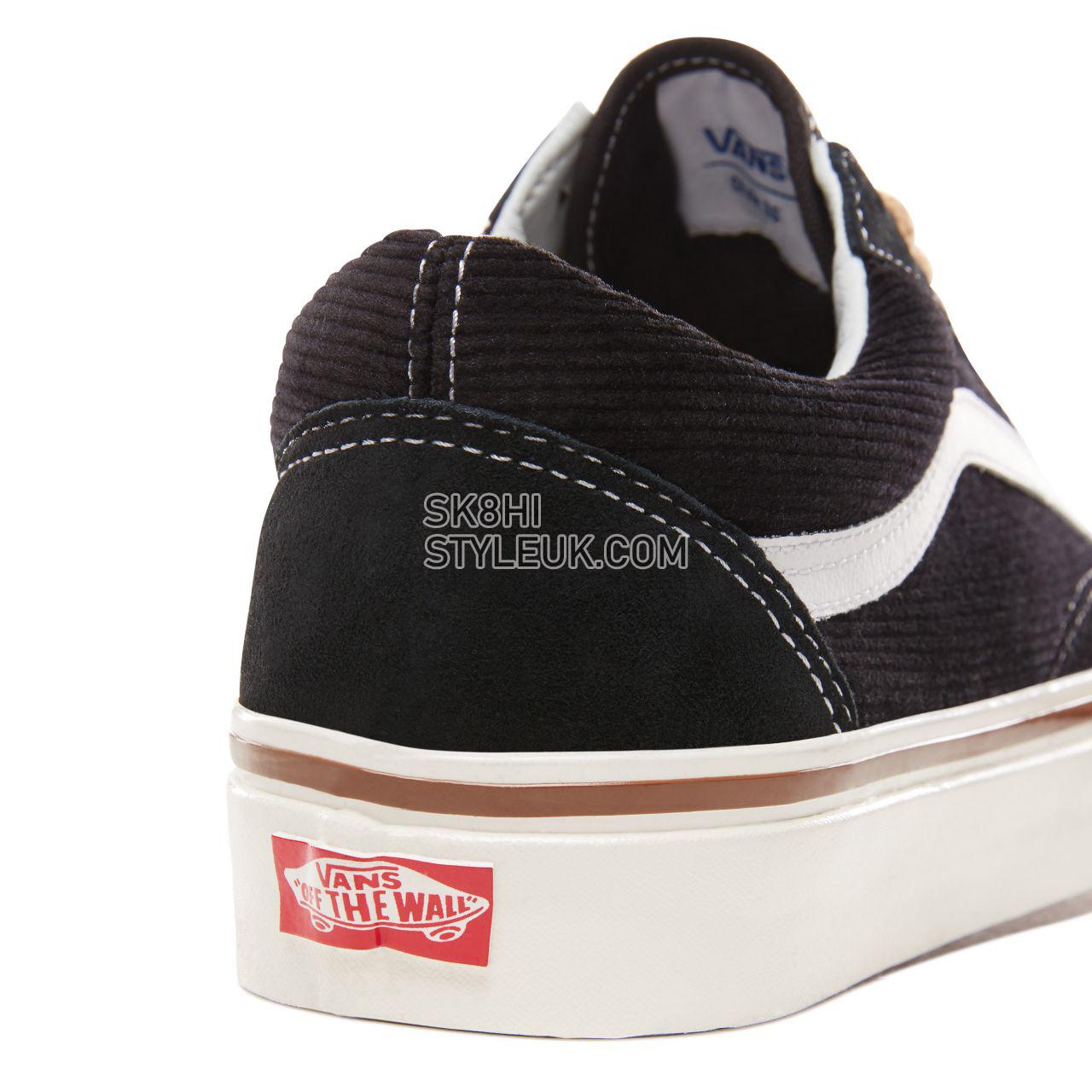 Vans Anaheim Factory Old Skool 36 Dx Classic Mens Womens - (Anaheim Factory) Og Black/Suede/Corduroy VN0A38G2UPG Shoes