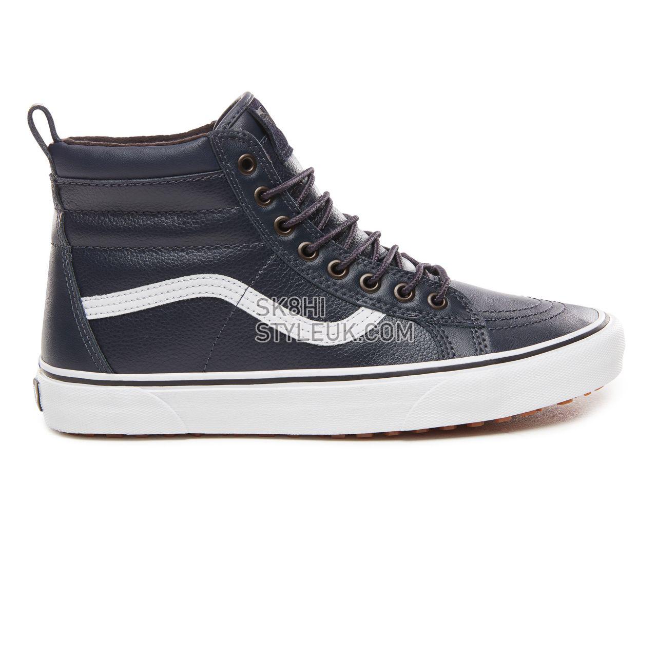 Vans Sk8-Hi Mte Classic Mens Womens - (Mte) Sky Captain/Leather VN0A33TXUQD Shoes